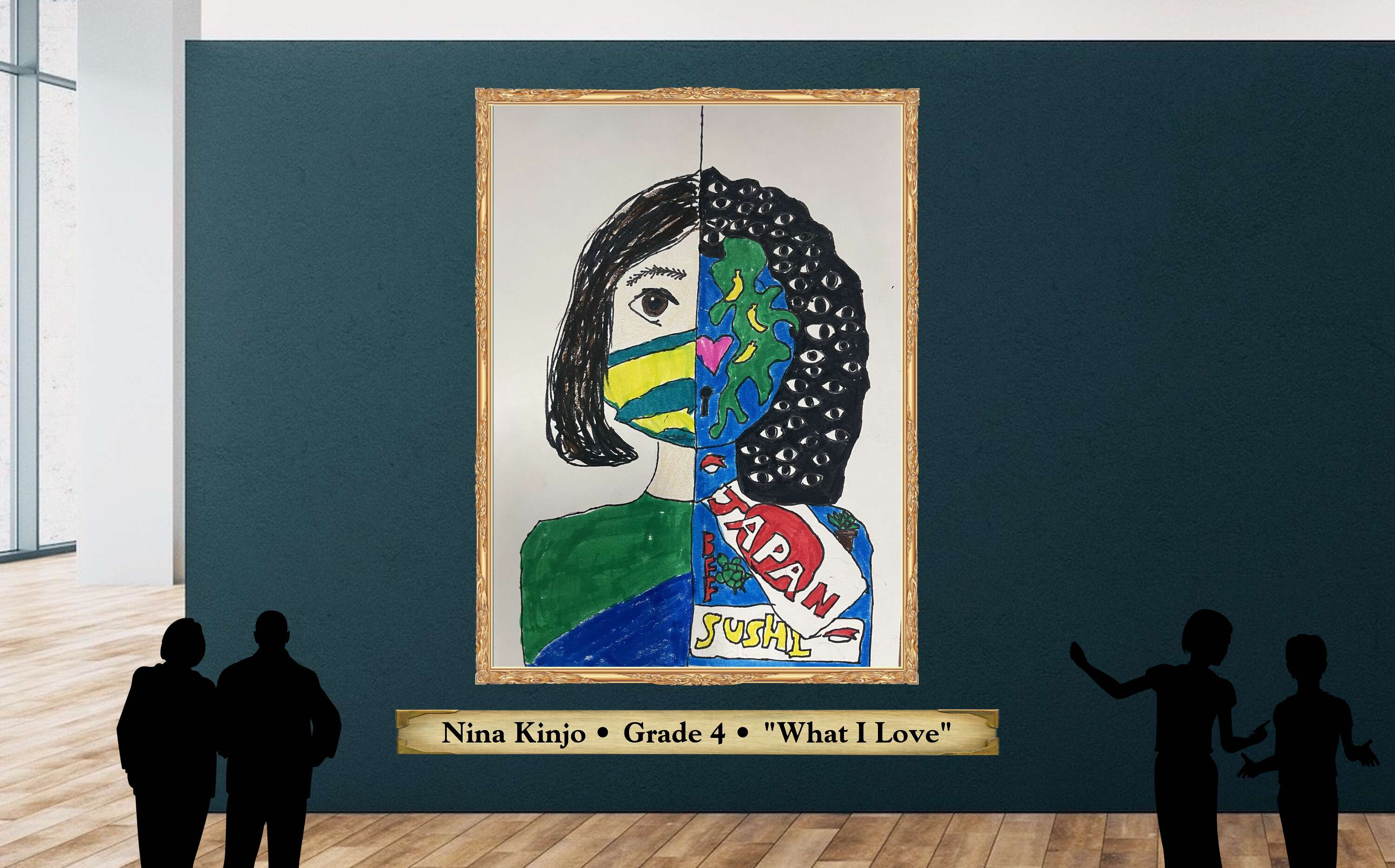 Nina Kinjo • Grade 4 • &quot;What I Love&quot;