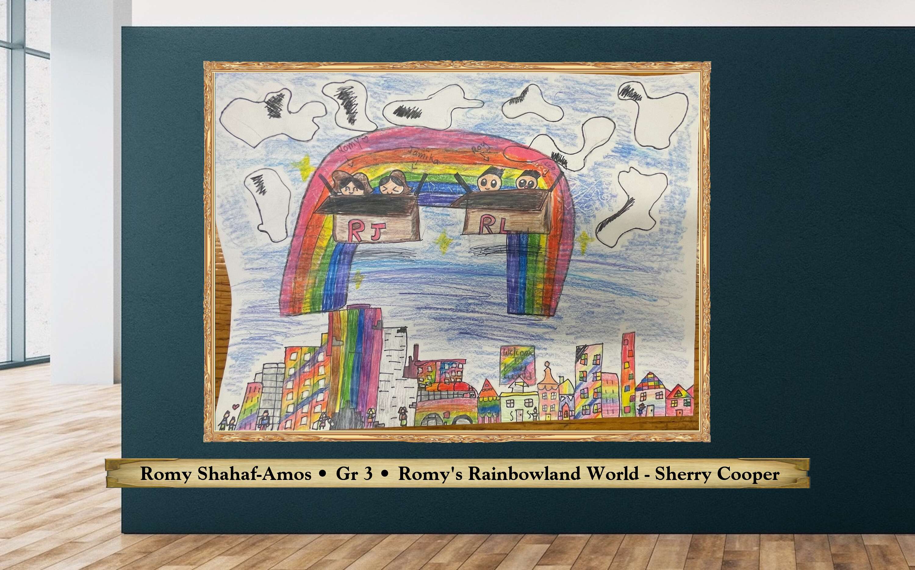 Romy Shahaf-Amos • Gr 3 • Romy&#039;s Rainbowland World - Sherry Cooper