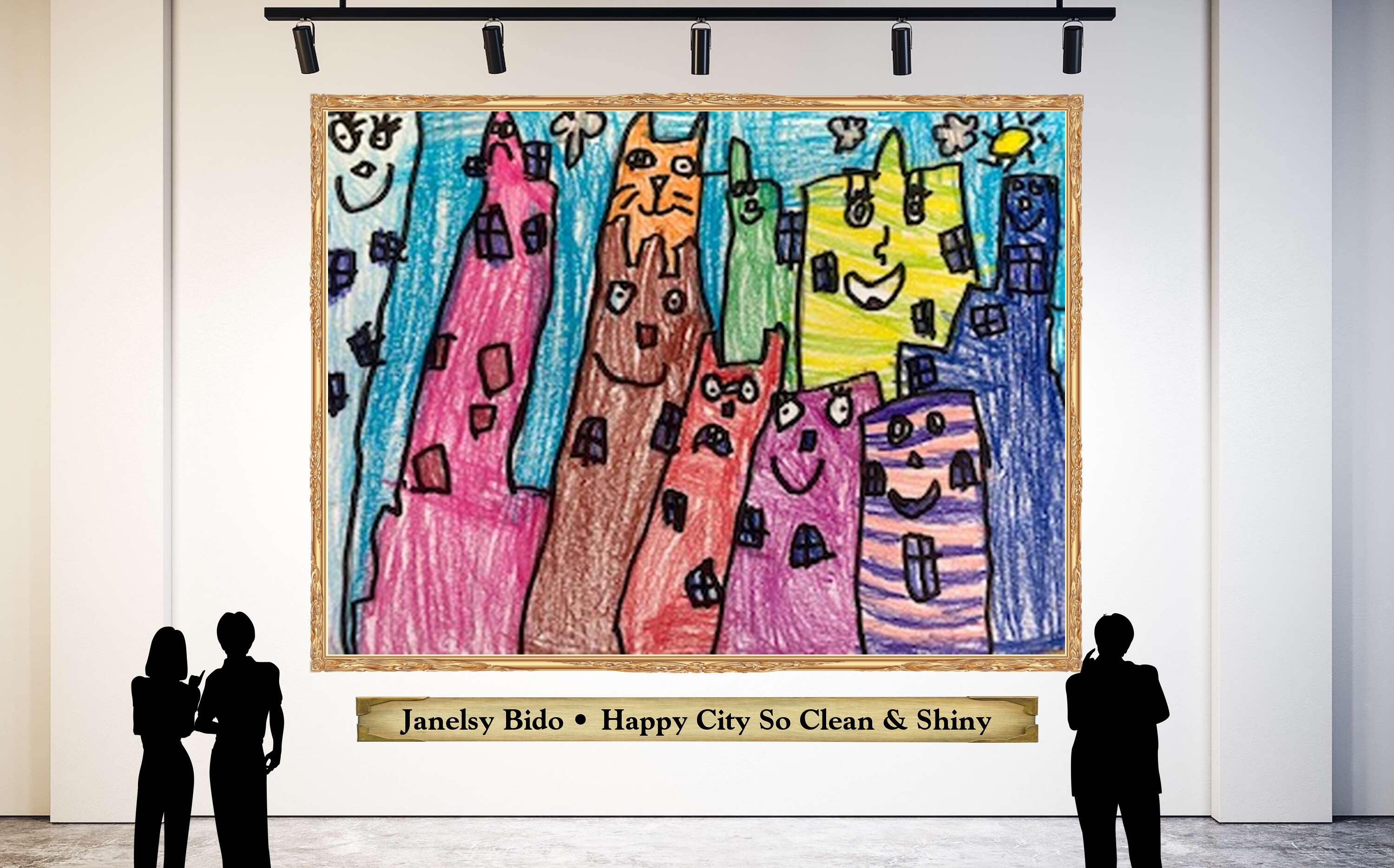 Janelsy Bido • Happy City So Clean &amp; Shiny