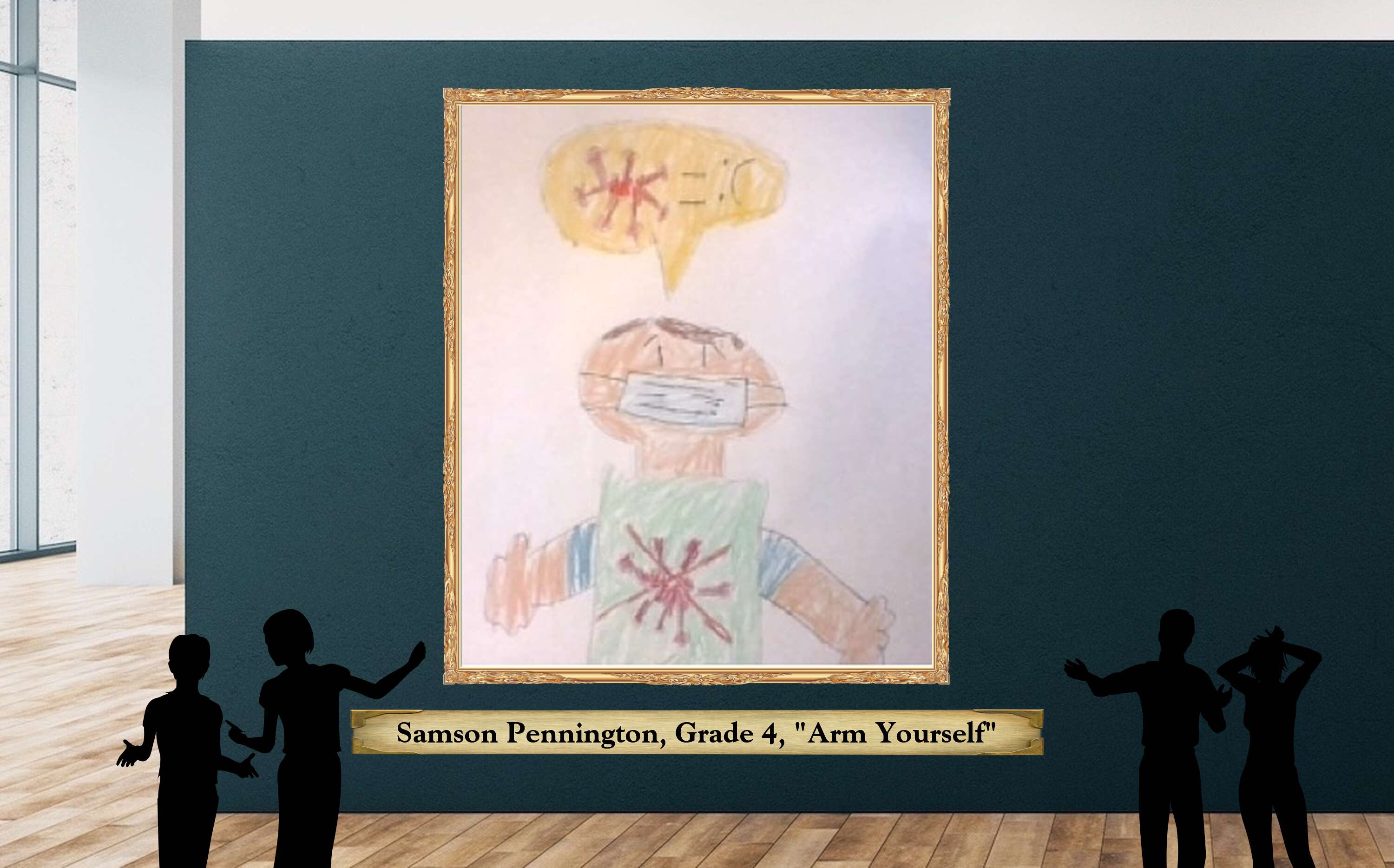 Samson Pennington, Grade 4, &quot;Arm Yourself&quot;