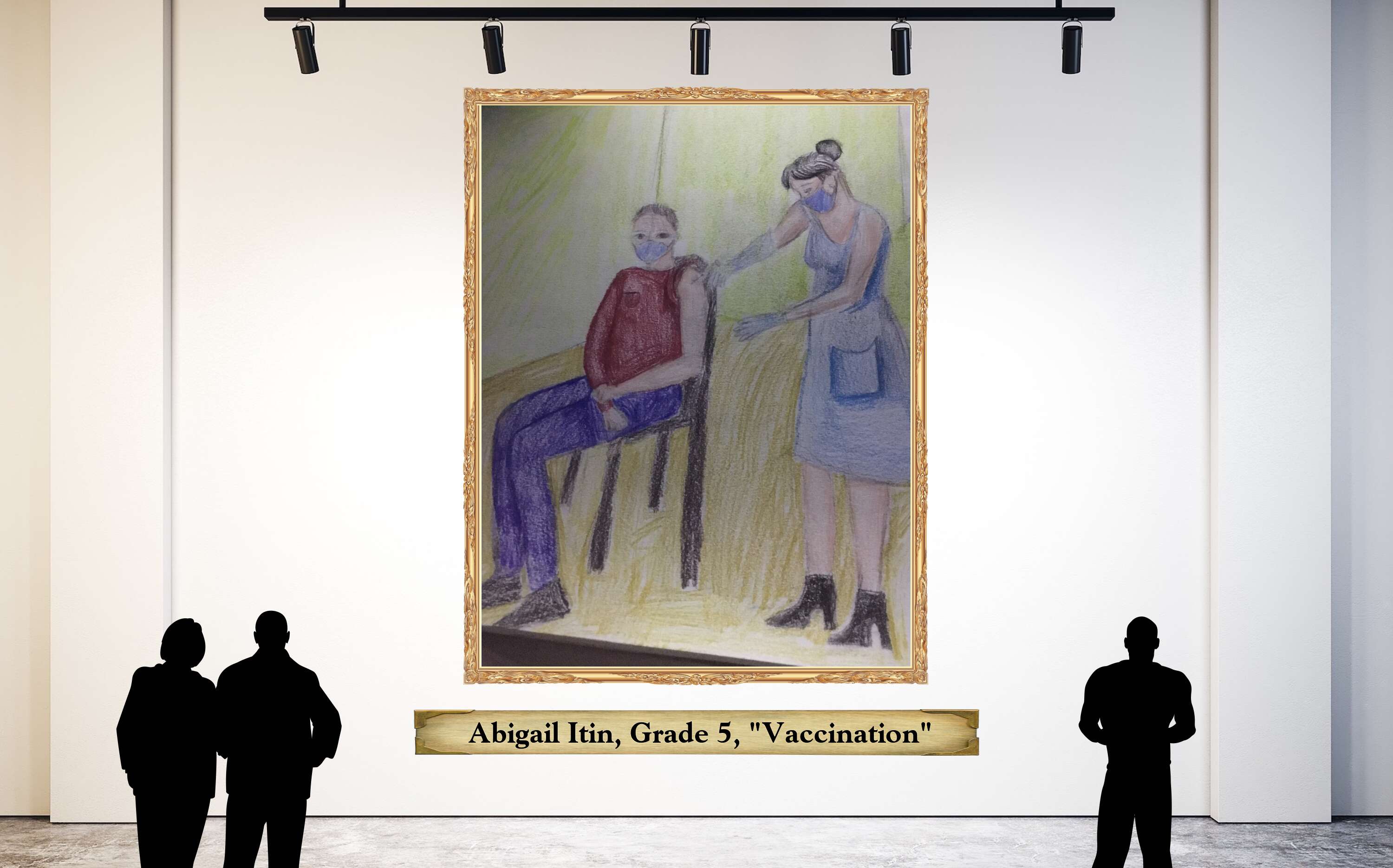  Abigail Itin, Grade 5, &quot;Vaccination&quot;