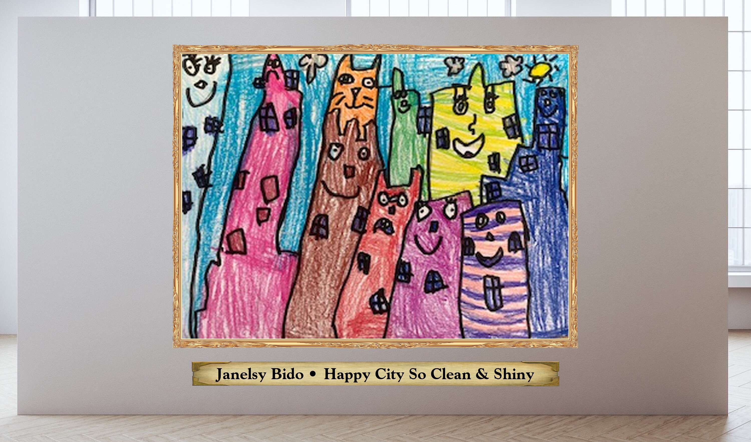 Janelsy Bido • Happy City So Clean &amp; Shiny
