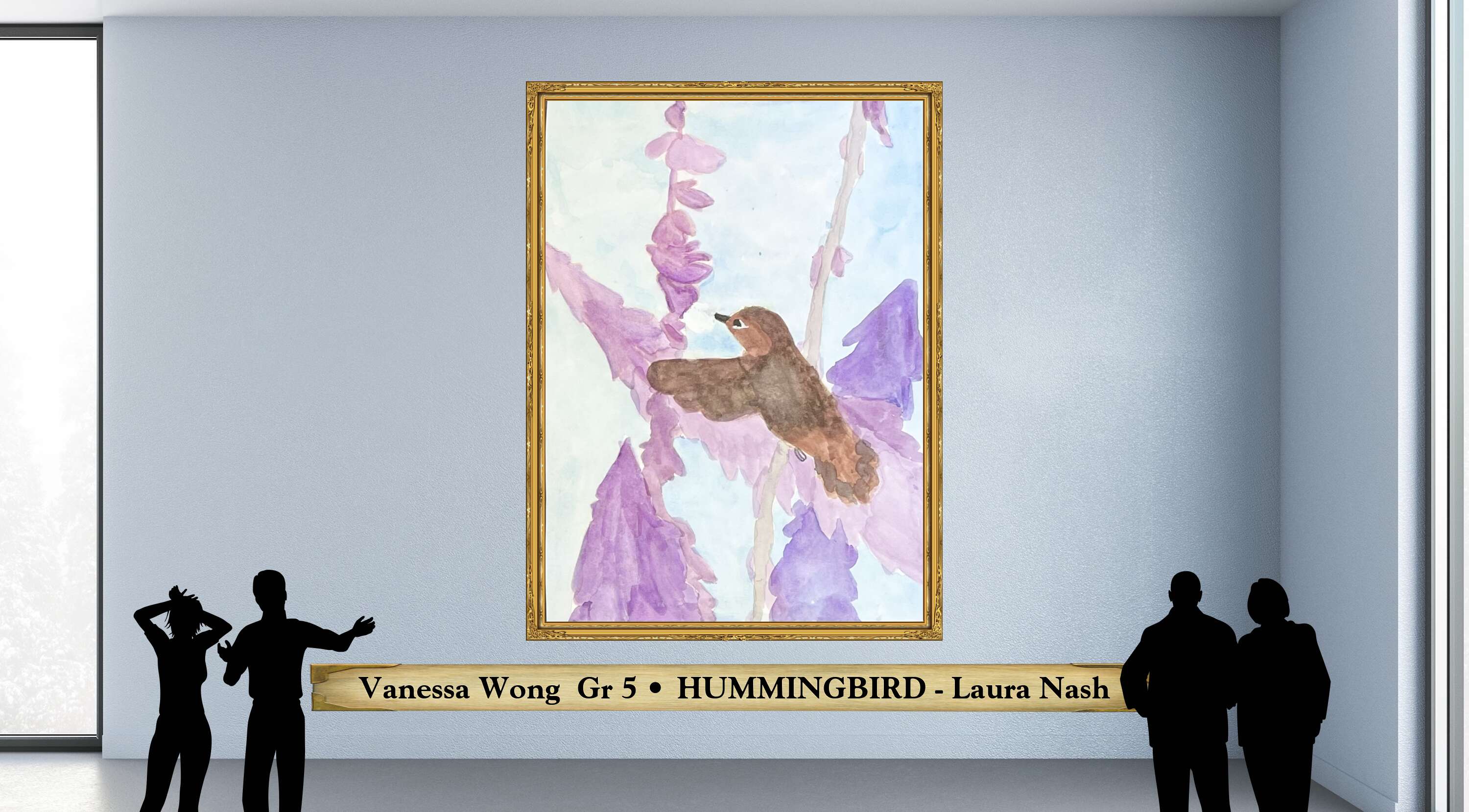 Vanessa Wong  Gr 5 • HUMMINGBIRD - Laura Nash