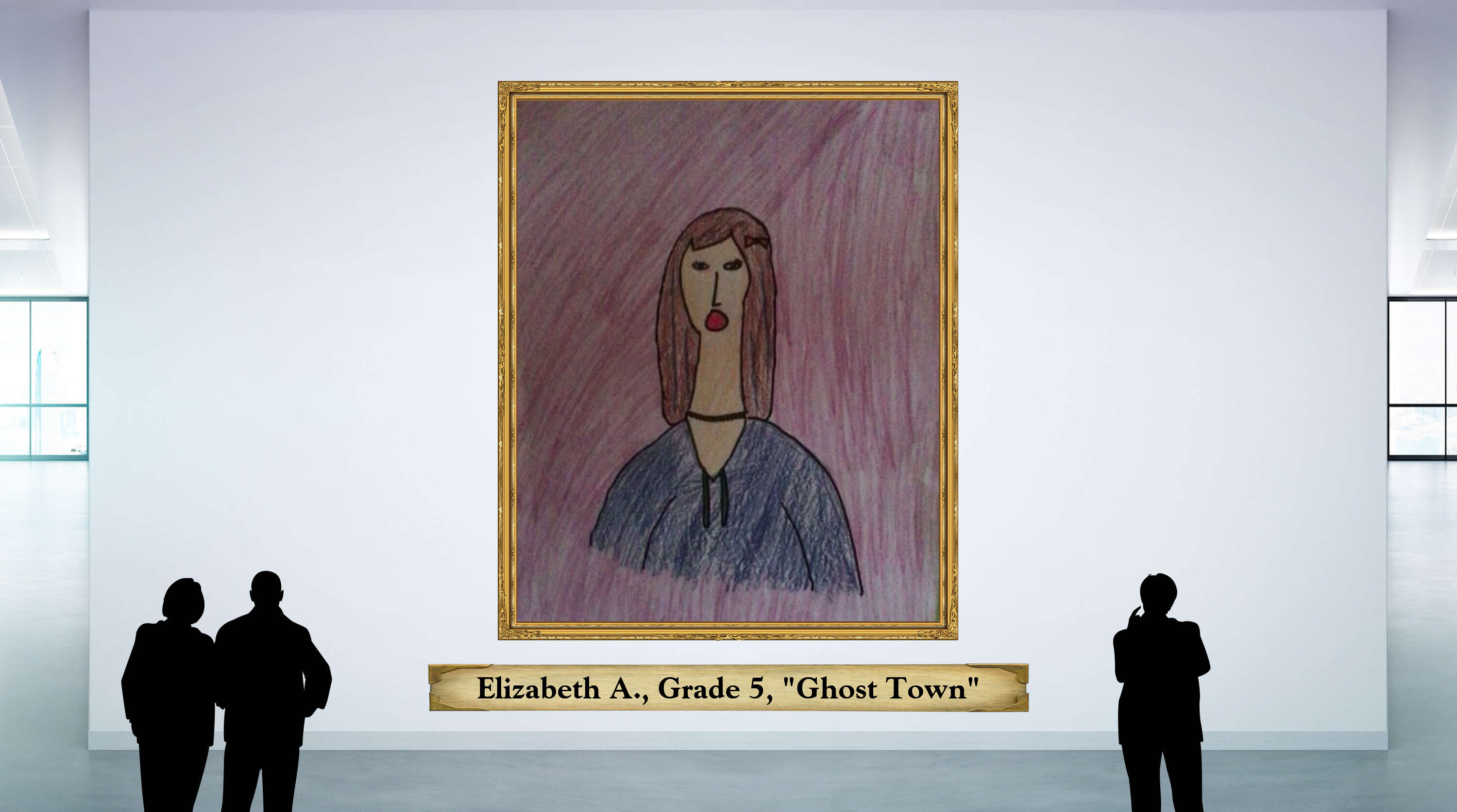 Elizabeth A., Grade 5, &quot;Ghost Town&quot;