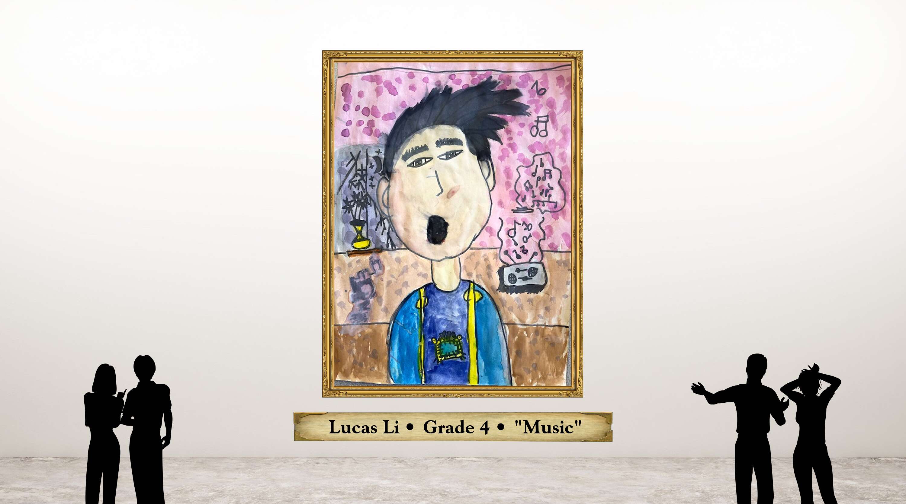  Lucas Li • Grade 4 • &quot;Music&quot;