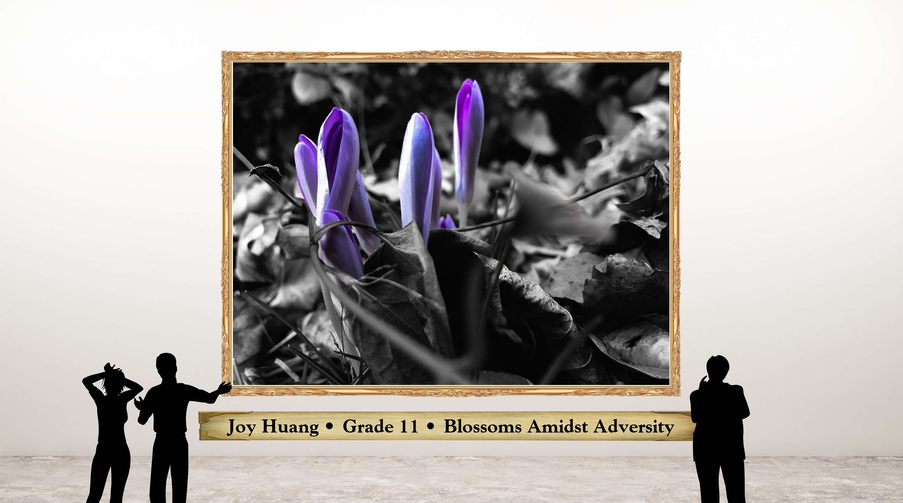 Joy Huang • Grade 11 • Blossoms Amidst Adversity