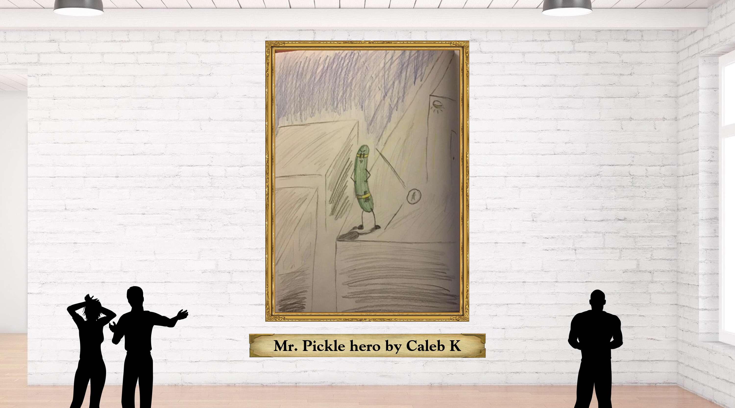 Mr. Pickle hero by Caleb K