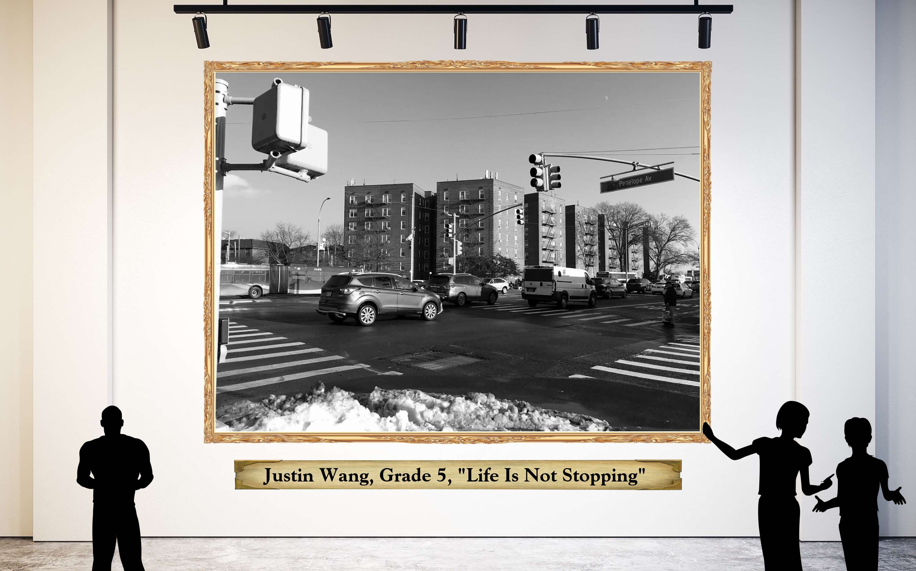 Justin Wang, Grade 5, &quot;Life Is Not Stopping&quot; 