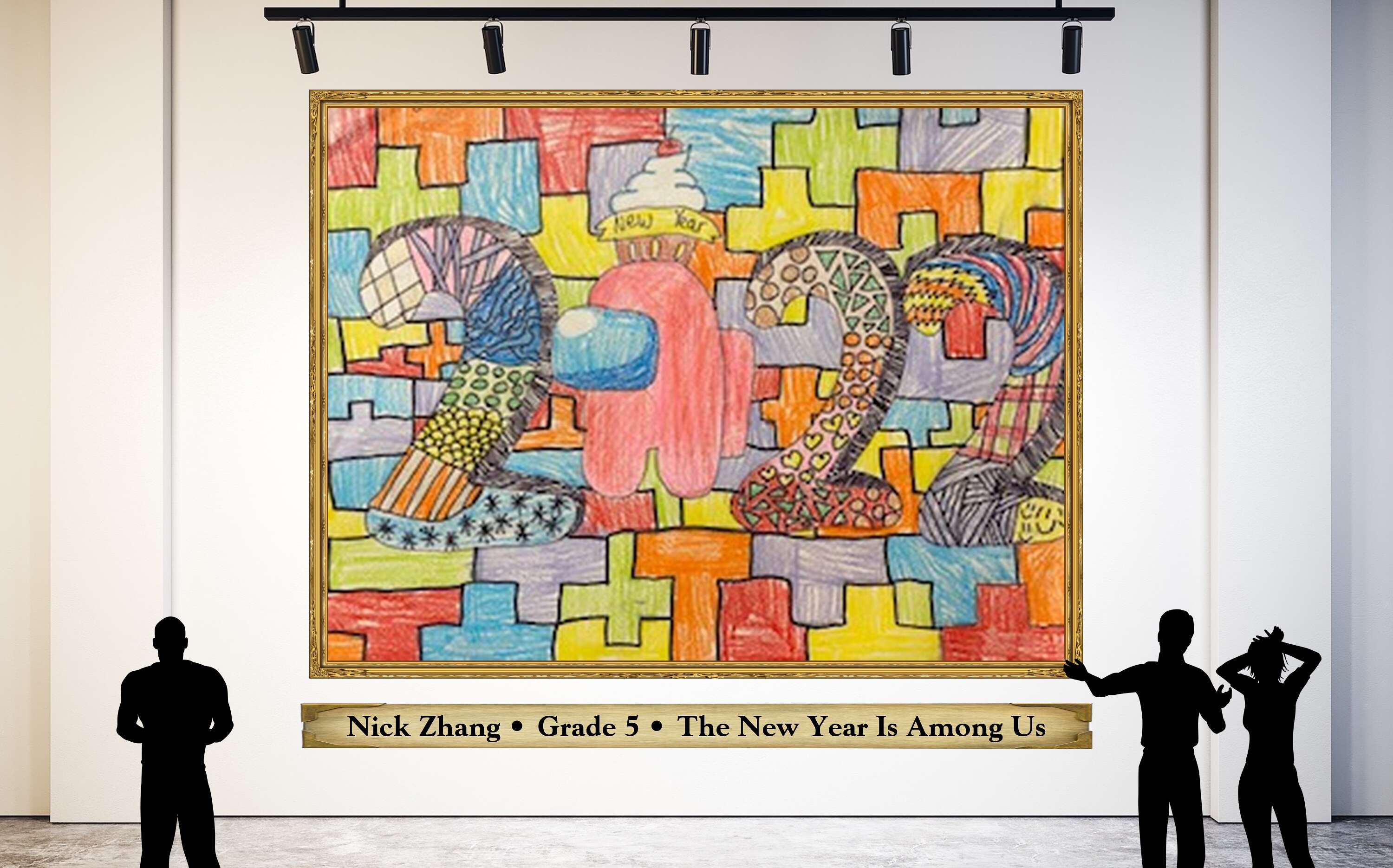 Nick Zhang • Grade 5 • The New Year Is Among Us