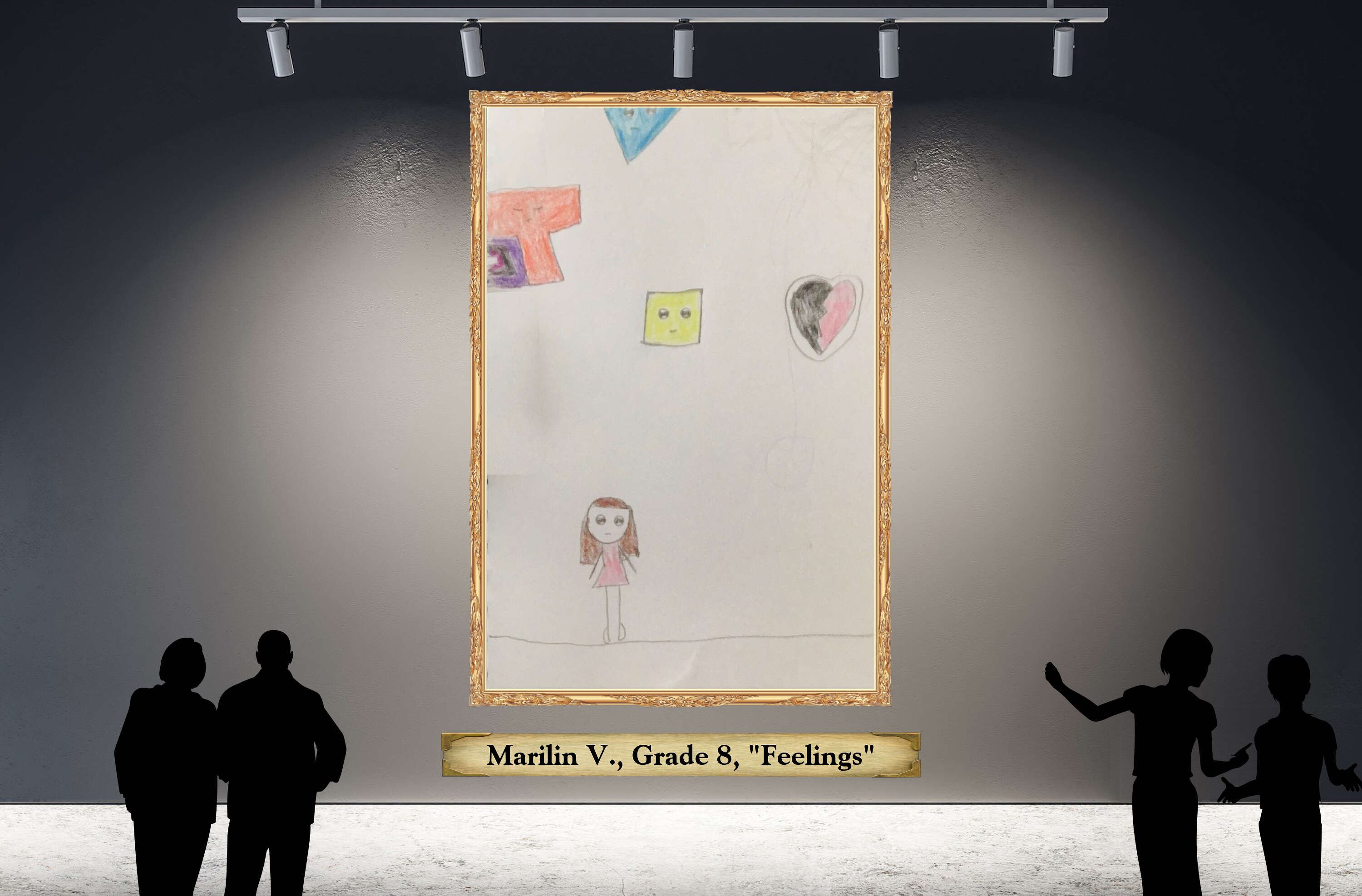 Marilin V., Grade 8, &quot;Feelings&quot;