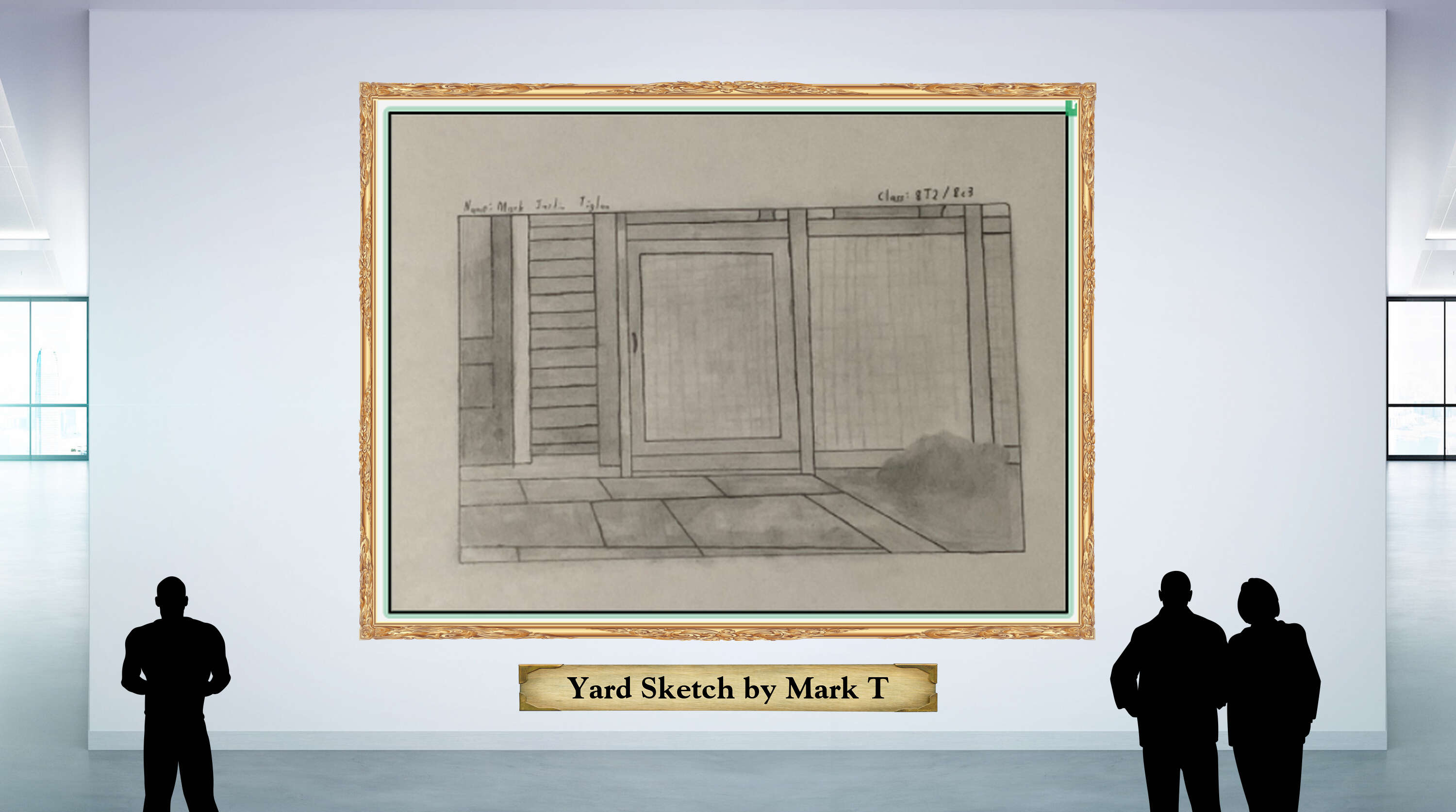 Yard Sketch by Mark T