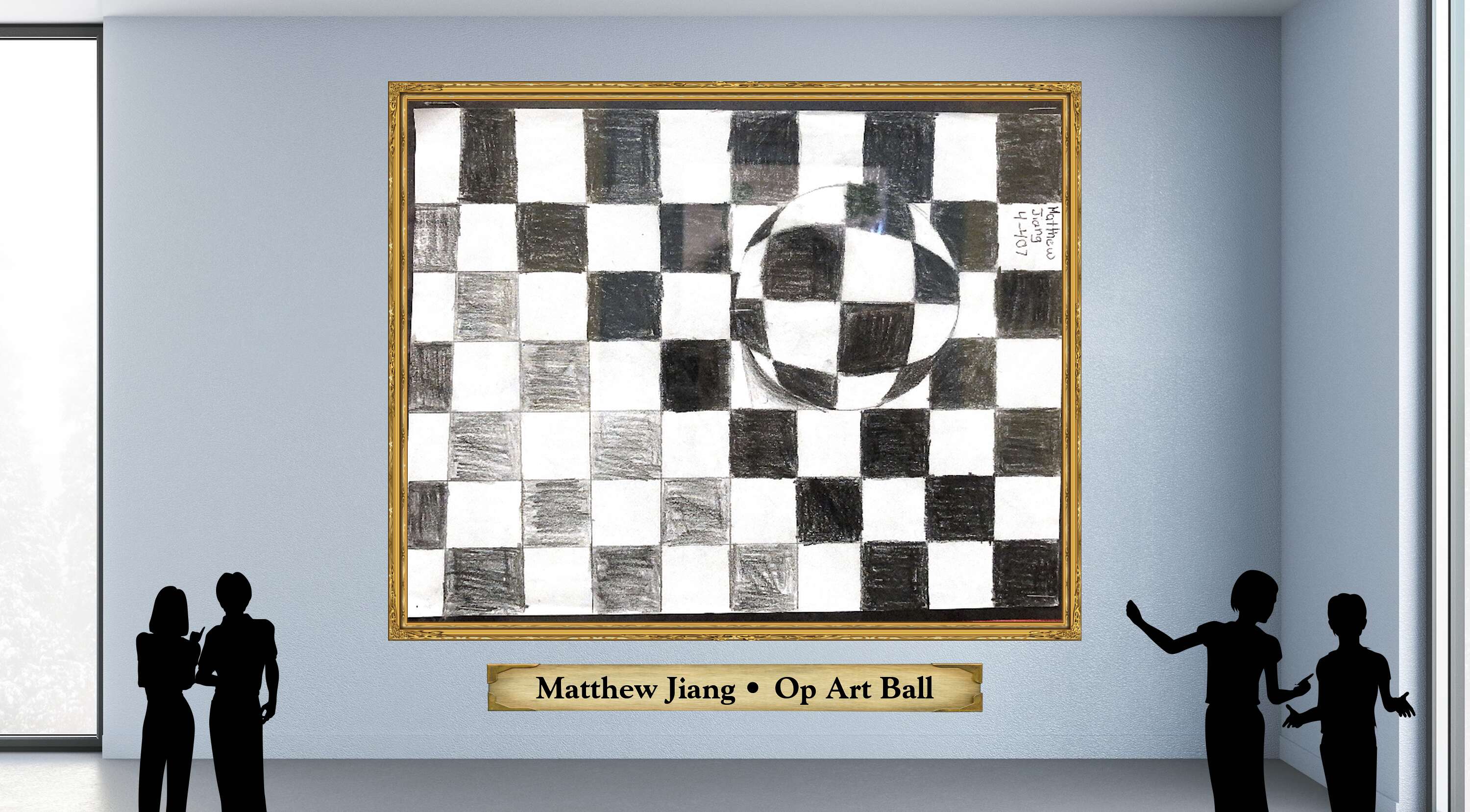 Matthew Jiang • Op Art Ball