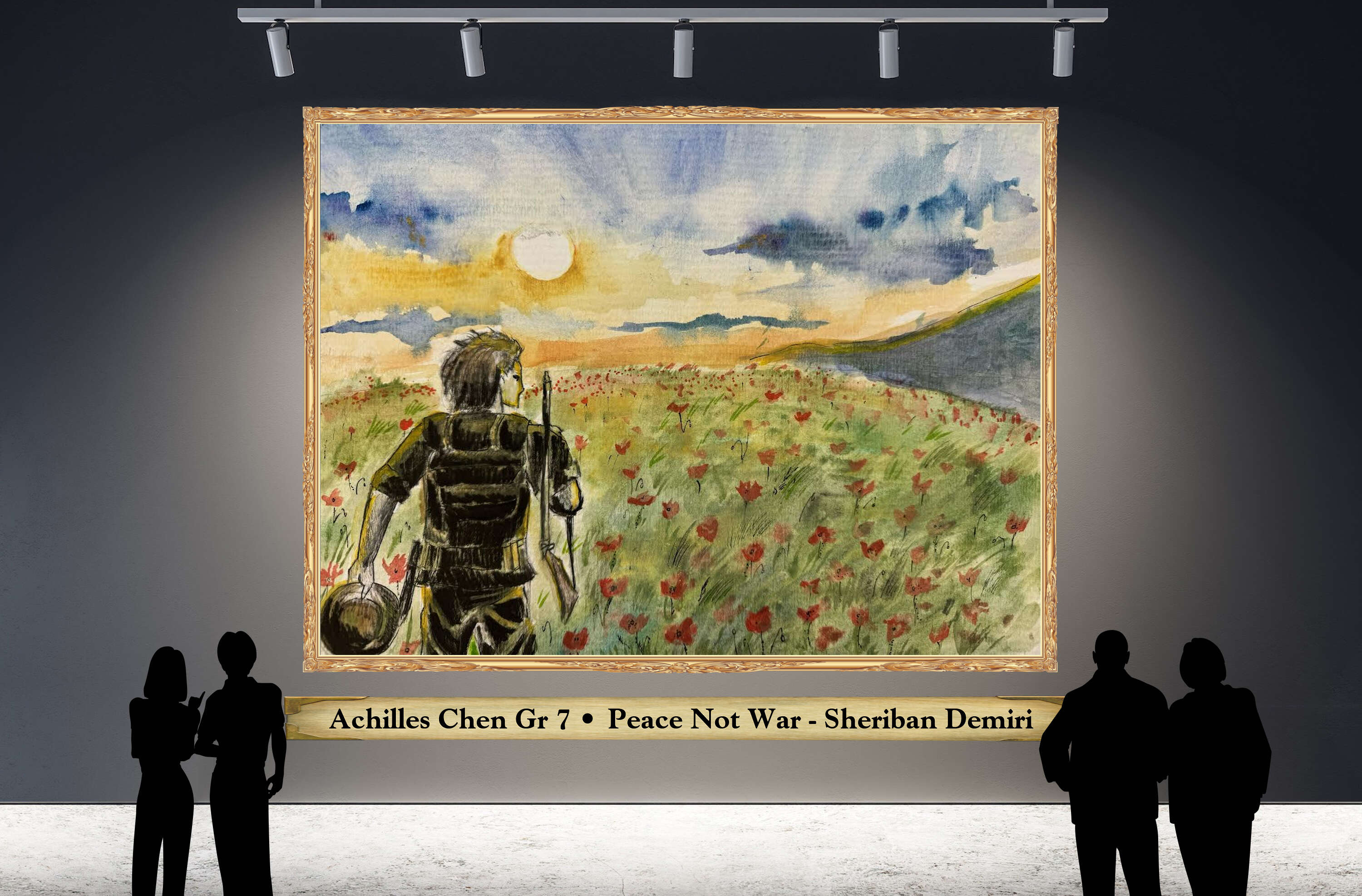 Achilles Chen Gr 7 • Peace Not War - Sheriban Demiri