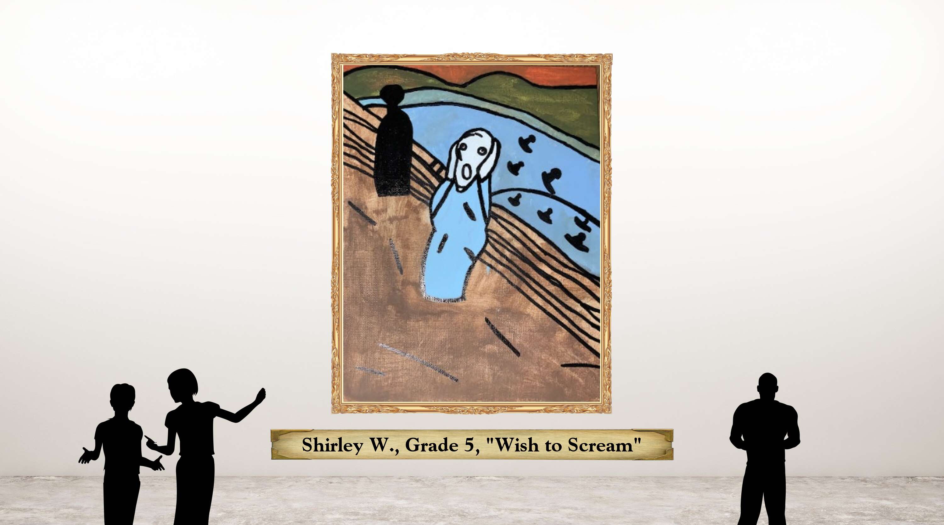 Shirley W., Grade 5, &quot;Wish to Scream&quot;