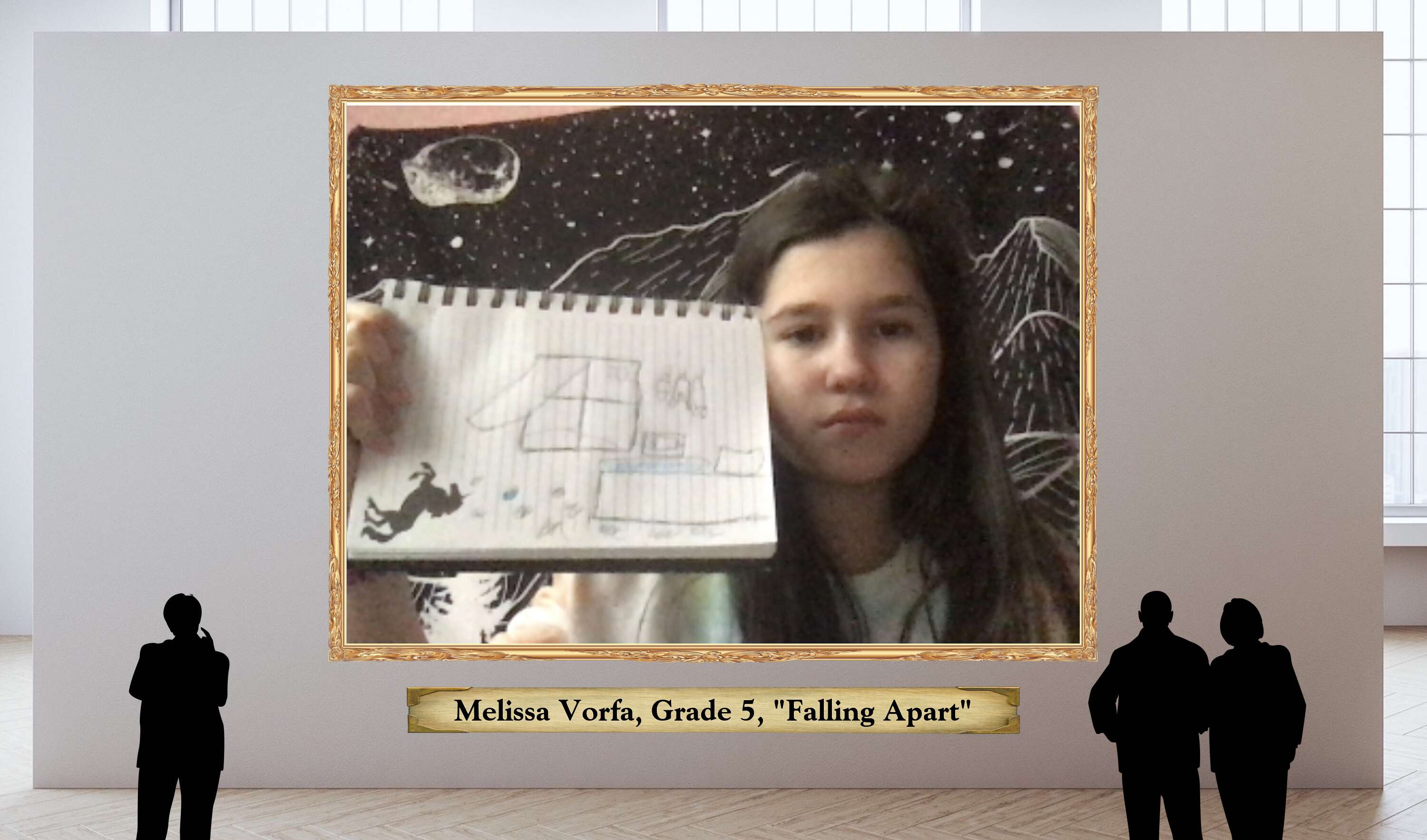 Melissa Vorfa, Grade 5, &quot;Falling Apart&quot;