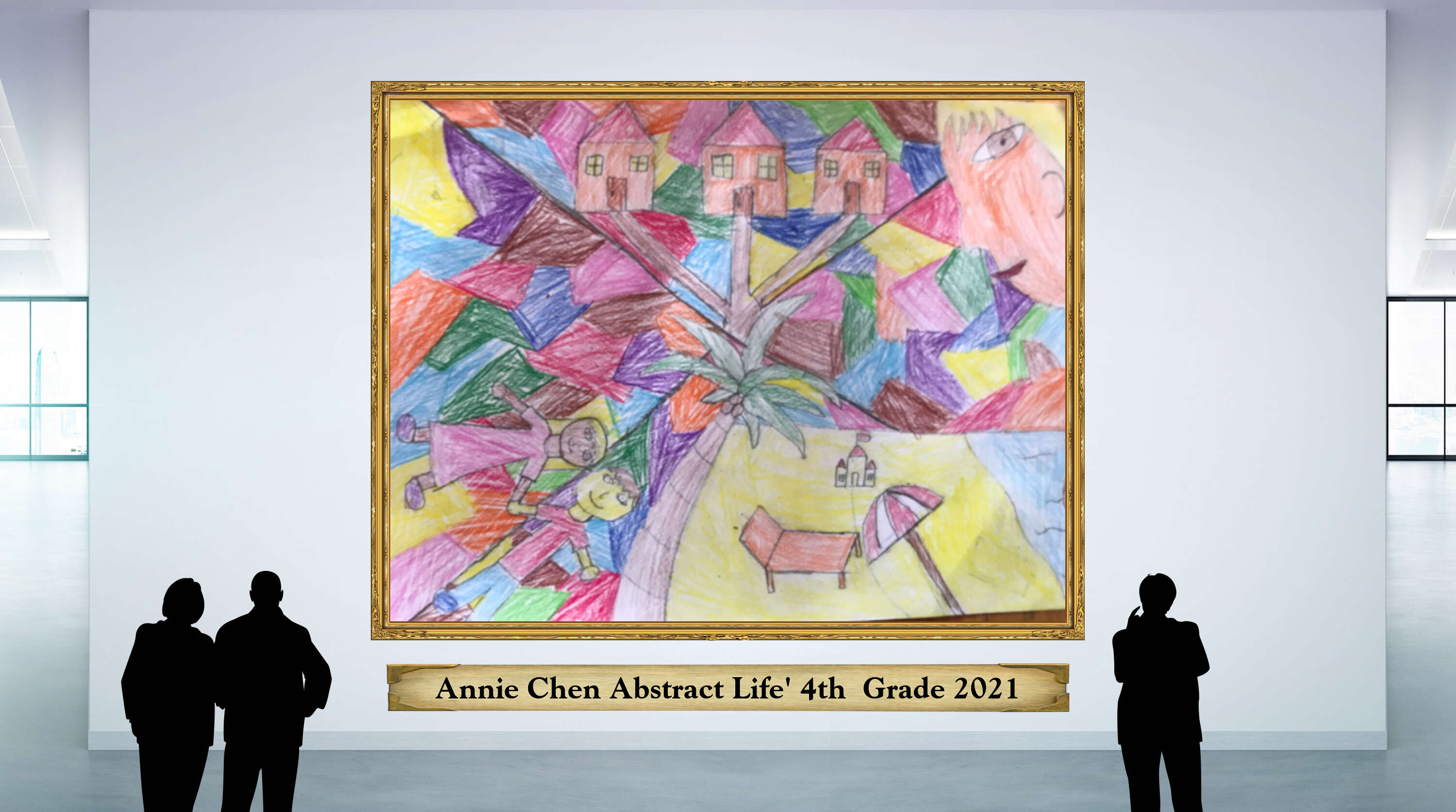 Annie Chen Abstract Life&#039; 4th  Grade 2021