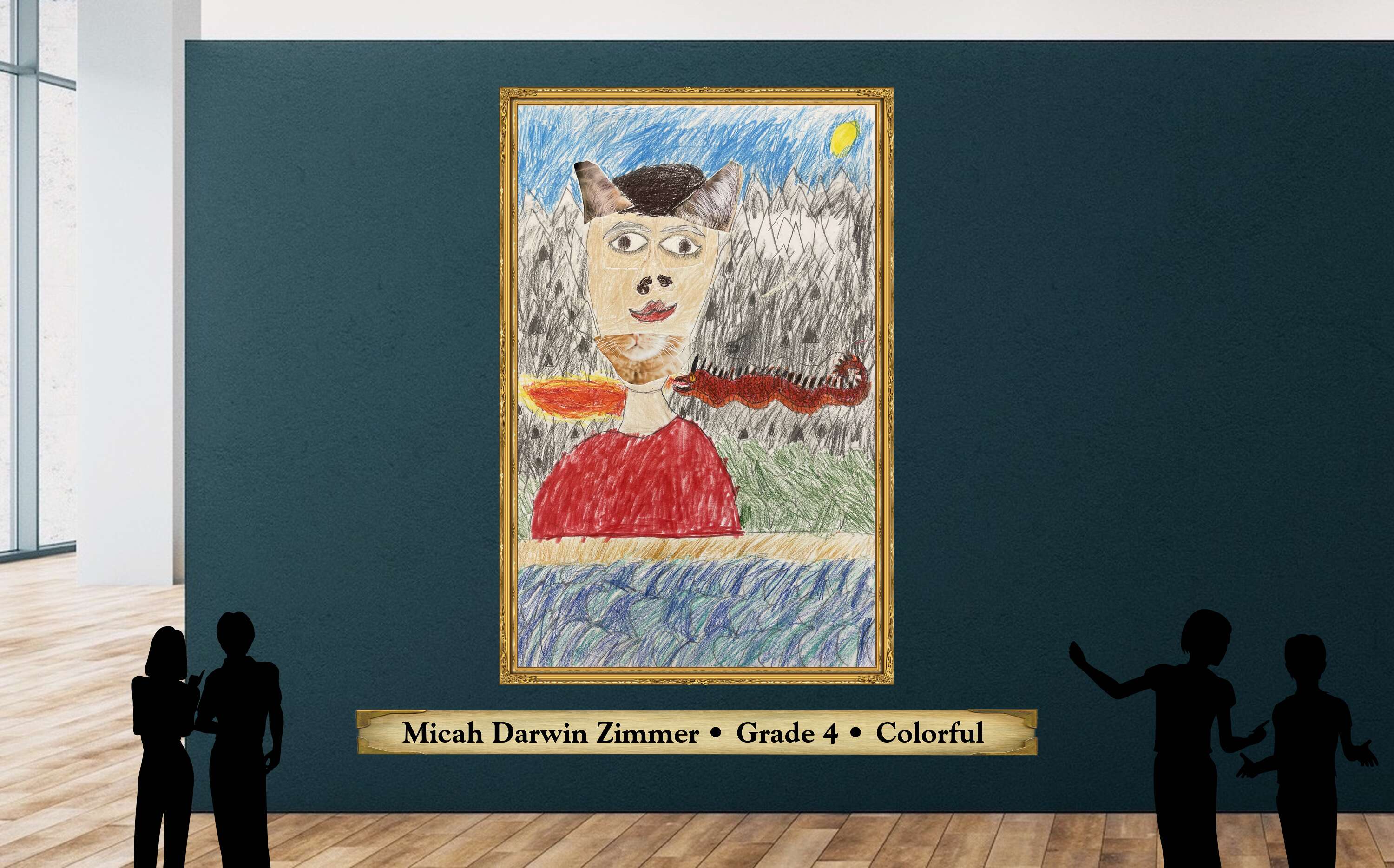 Micah Darwin Zimmer • Grade 4 • Colorful 