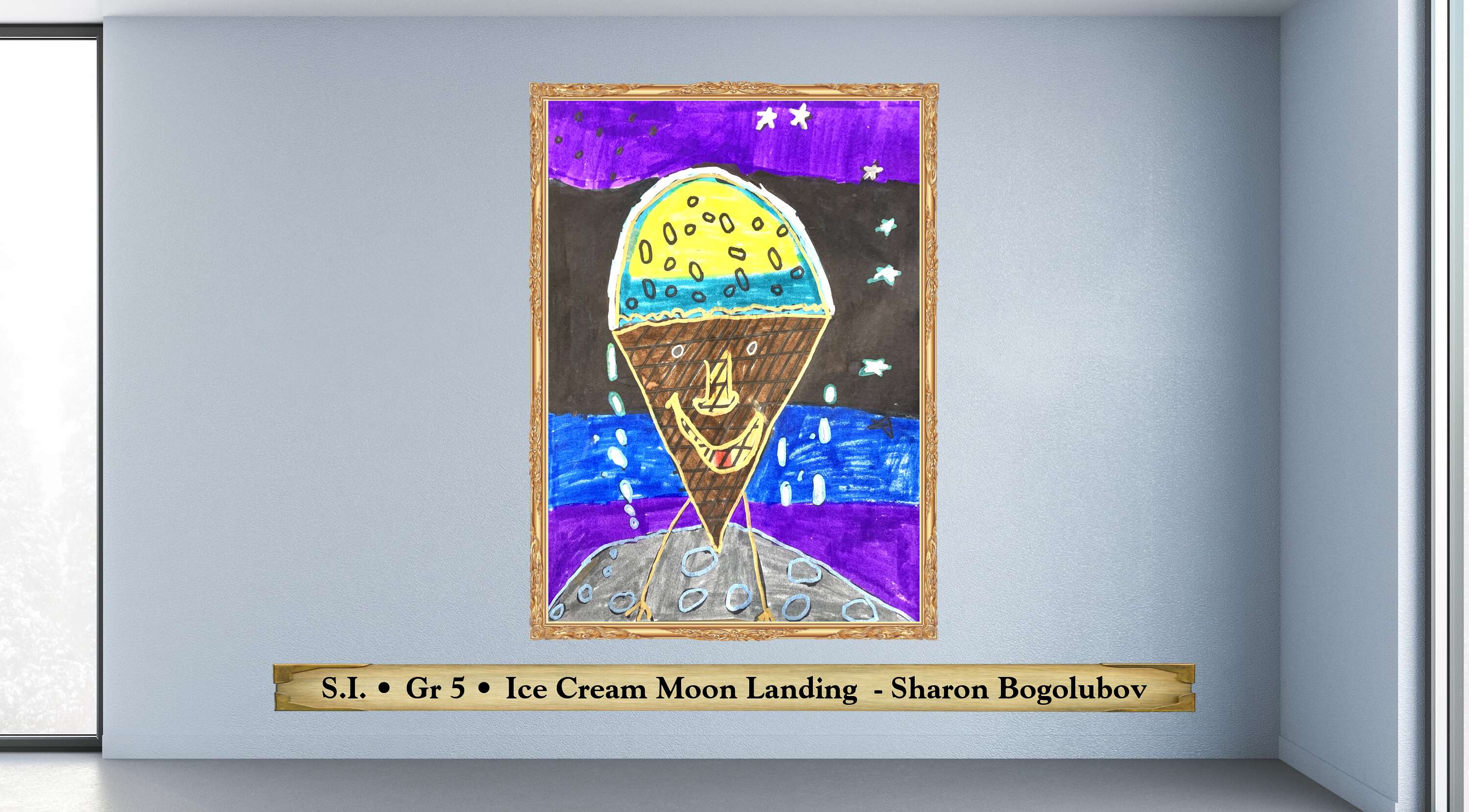 S.I. • Gr 5 • Ice Cream Moon Landing  - Sharon Bogolubov