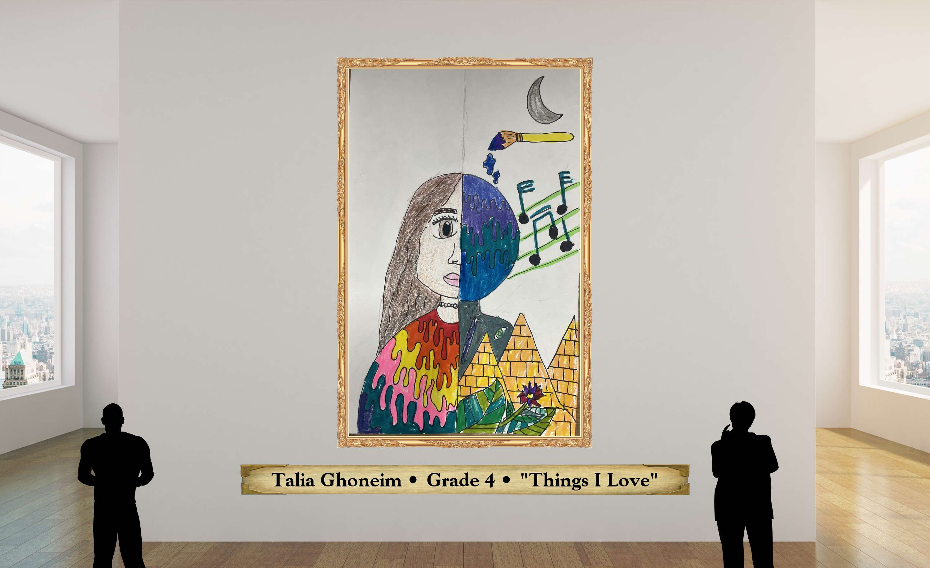 Talia Ghoneim • Grade 4 • &quot;Things I Love&quot;