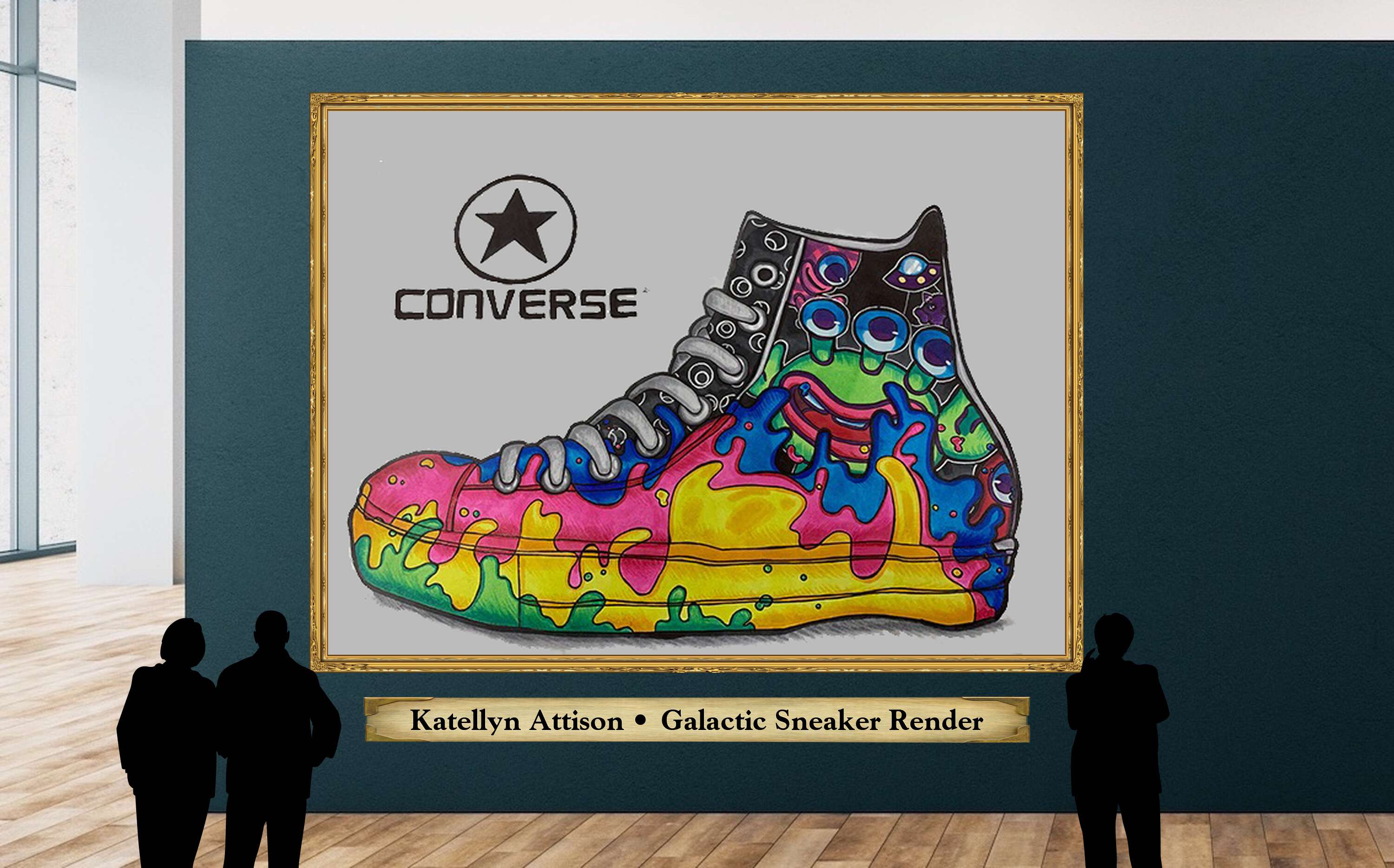 Katellyn Attison • Galactic Sneaker Render