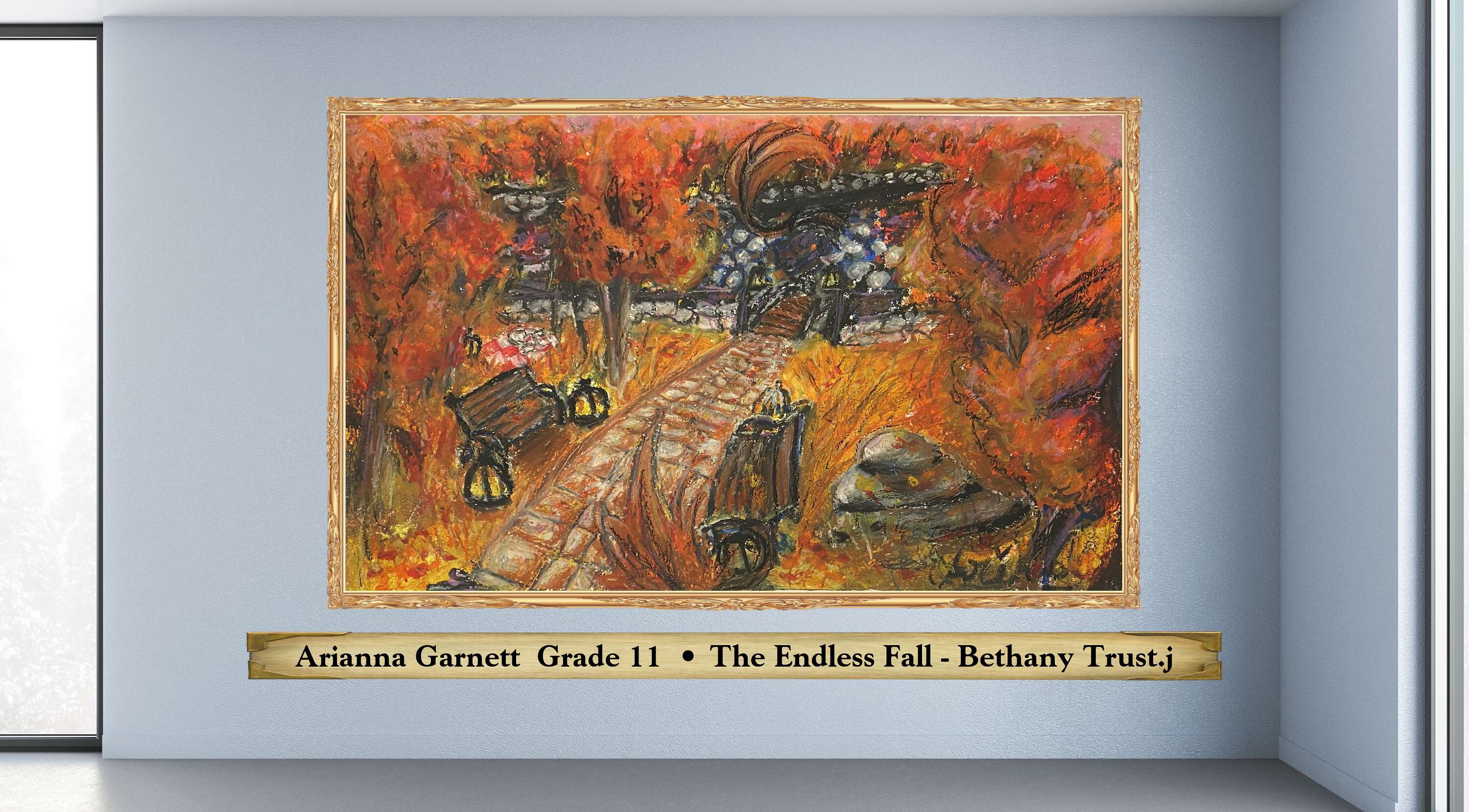 Arianna Garnett  Grade 11  • The Endless Fall - Bethany Trust.j