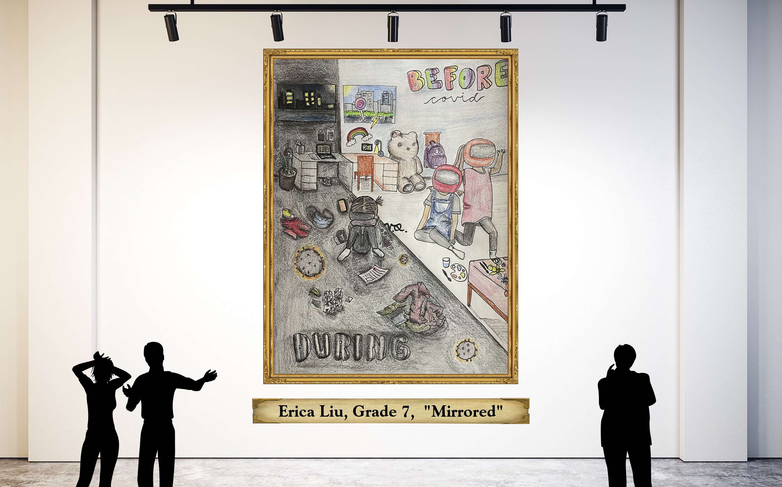 Erica Liu, Grade 7,  &quot;Mirrored&quot;