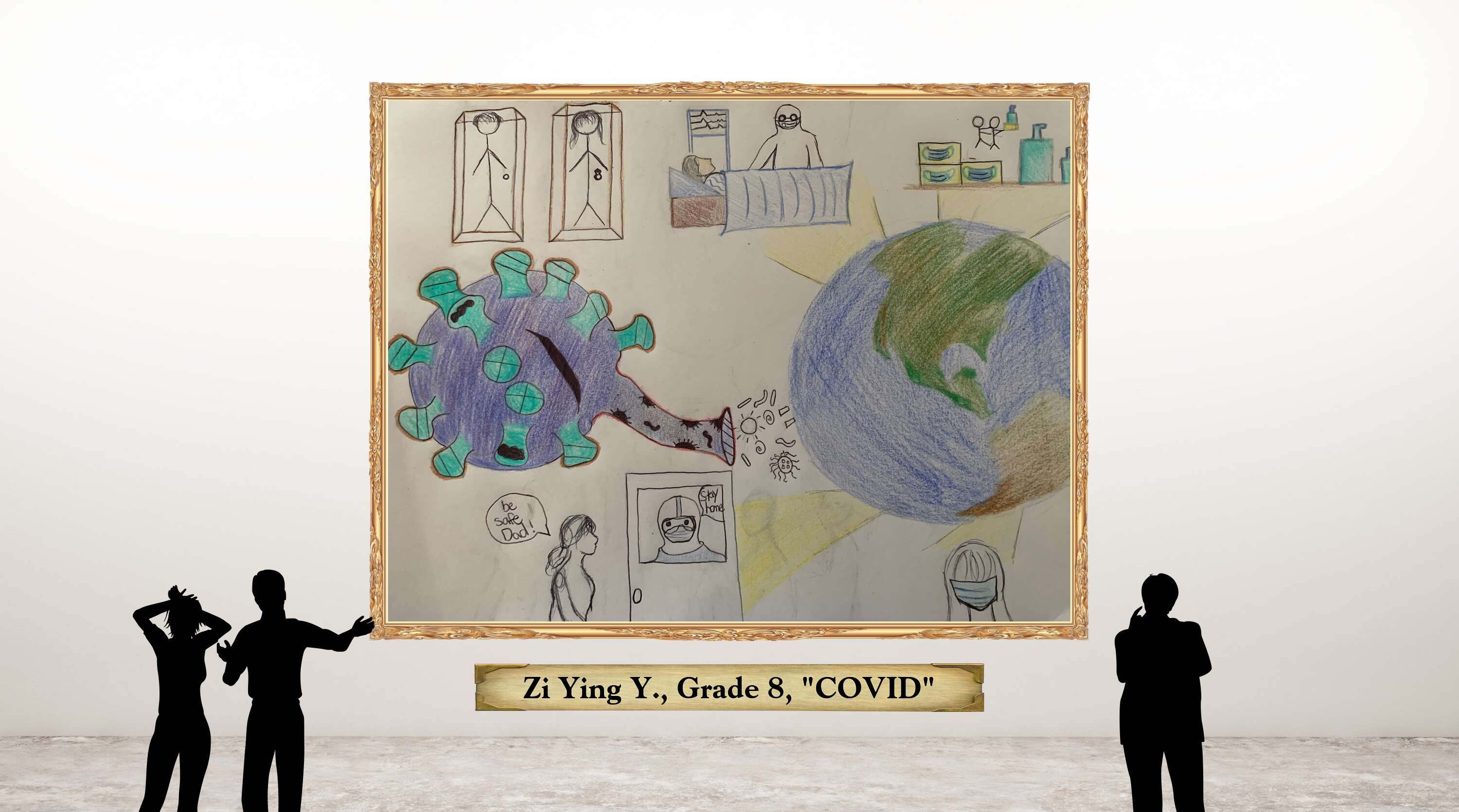 Zi Ying Y., Grade 8, &quot;COVID&quot;