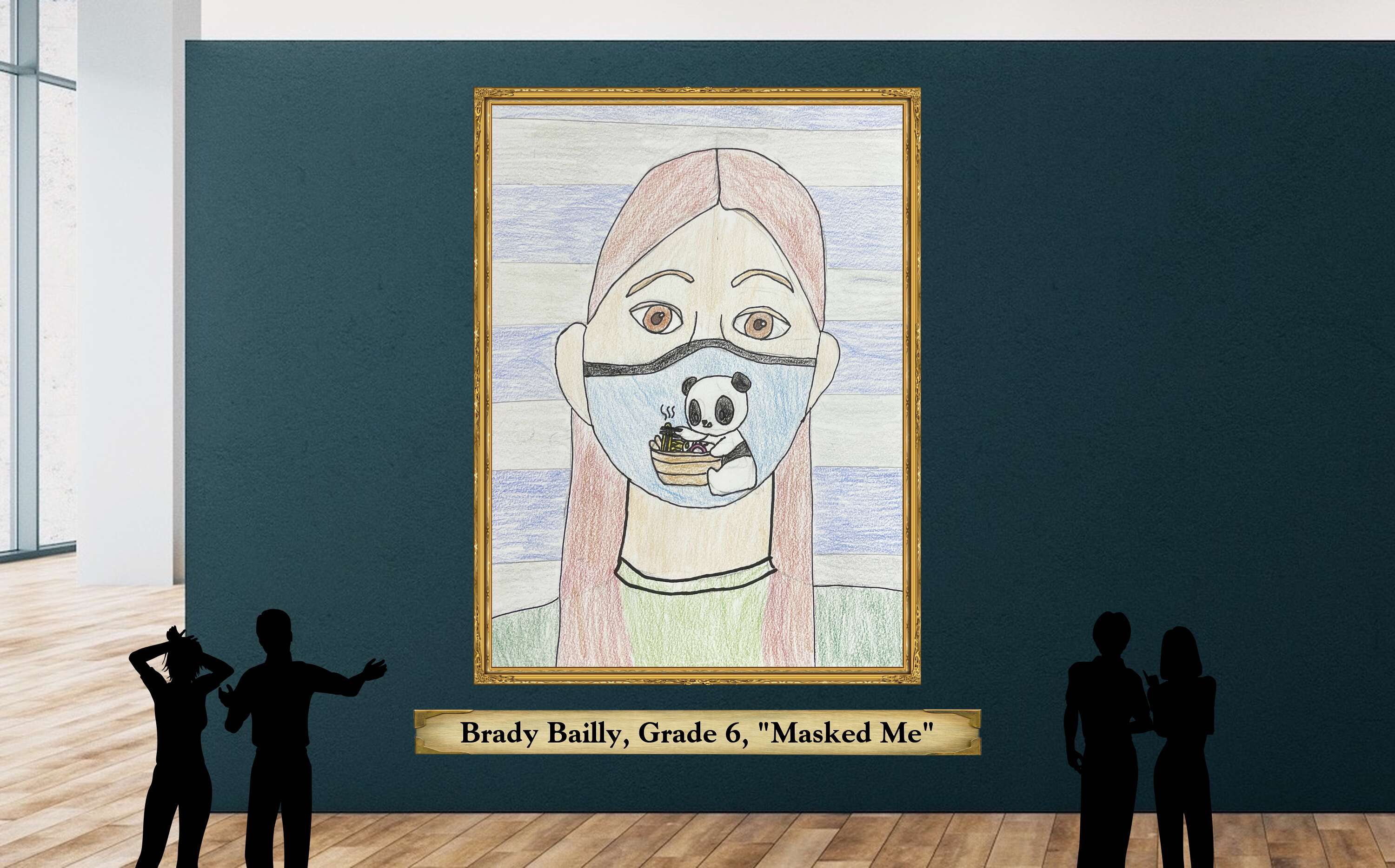 Brady Bailly, Grade 6, &quot;Masked Me&quot;