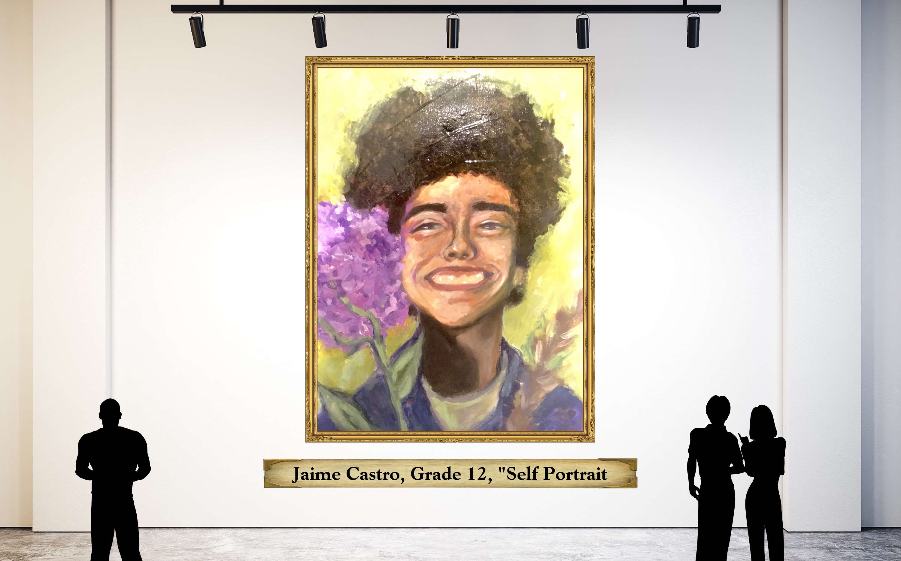 Jaime Castro, Grade 12, &quot;Self Portrait