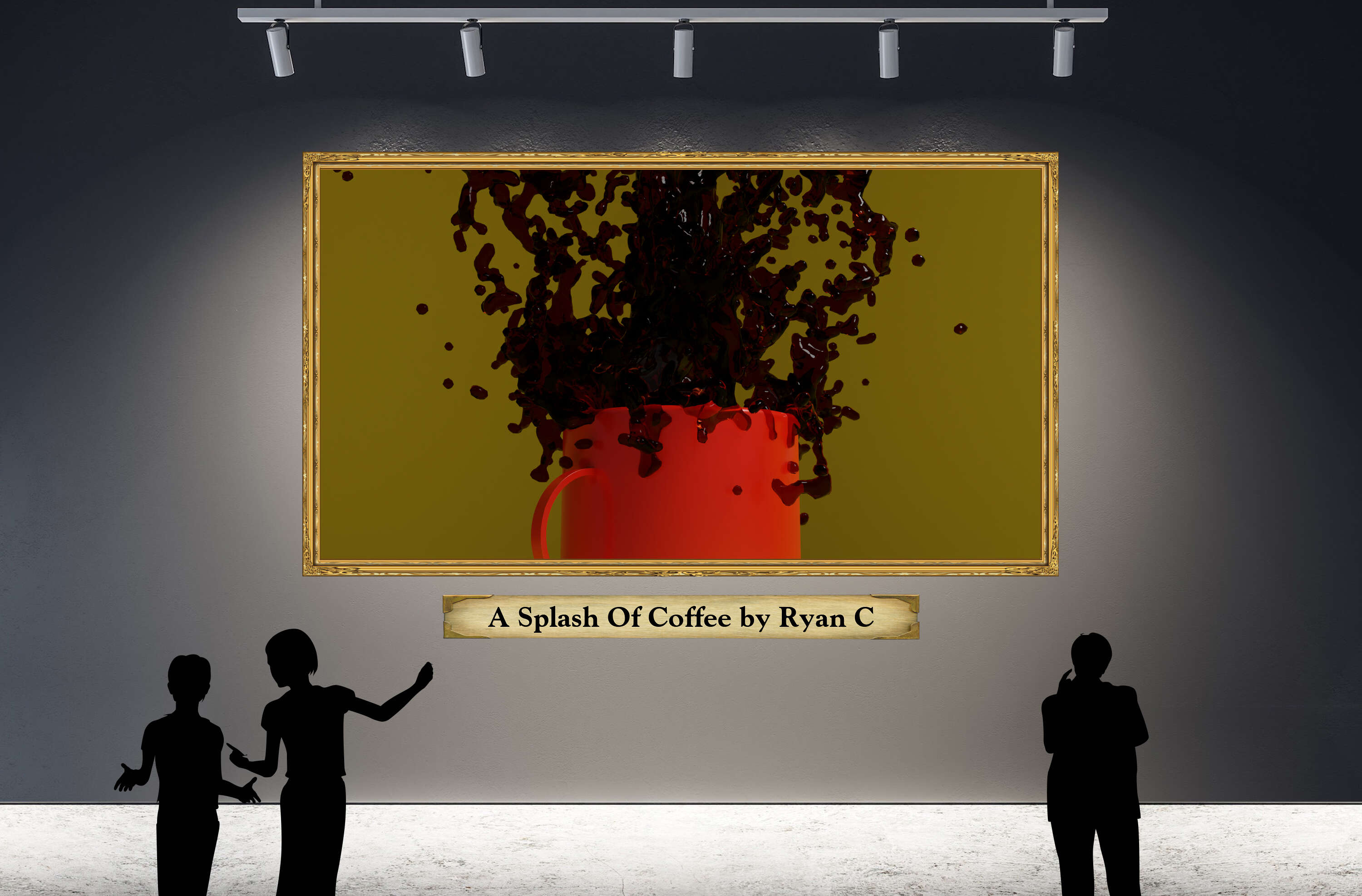 A Splash Of Coffee by Ryan C