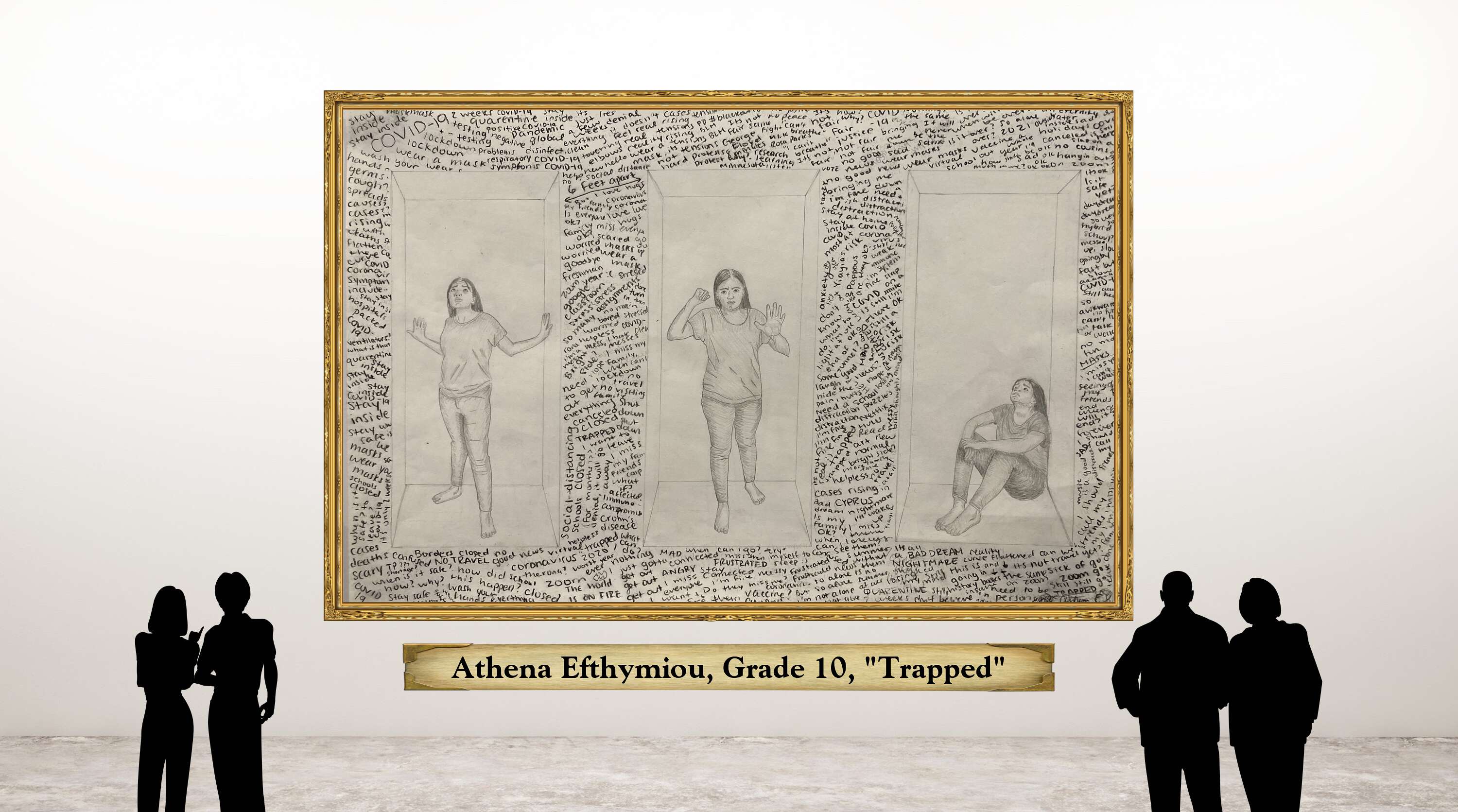Athena Efthymiou, Grade 10, &quot;Trapped&quot;