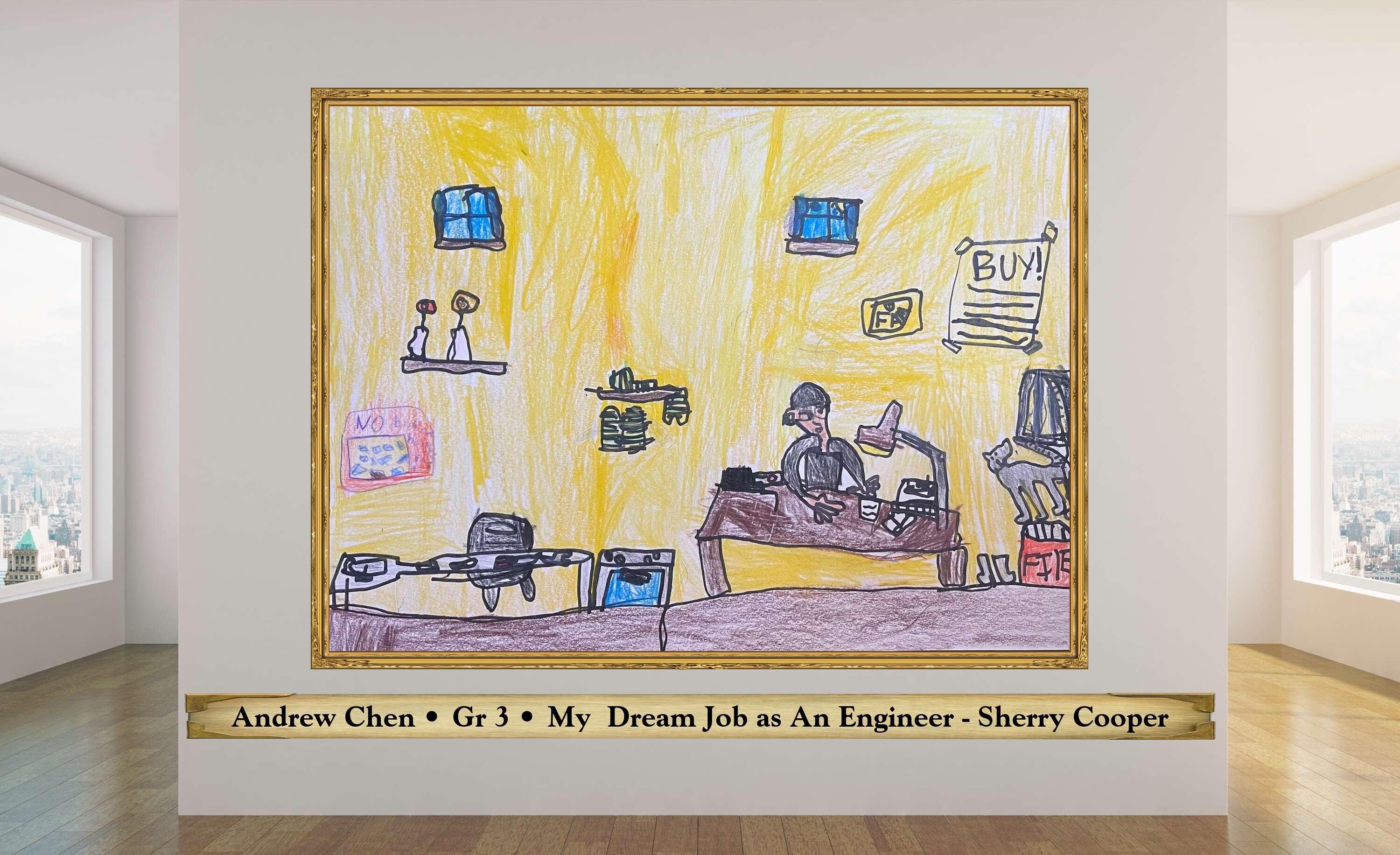 Andrew Chen • Gr 3 • My  Dream Job as An Engineer - Sherry Cooper