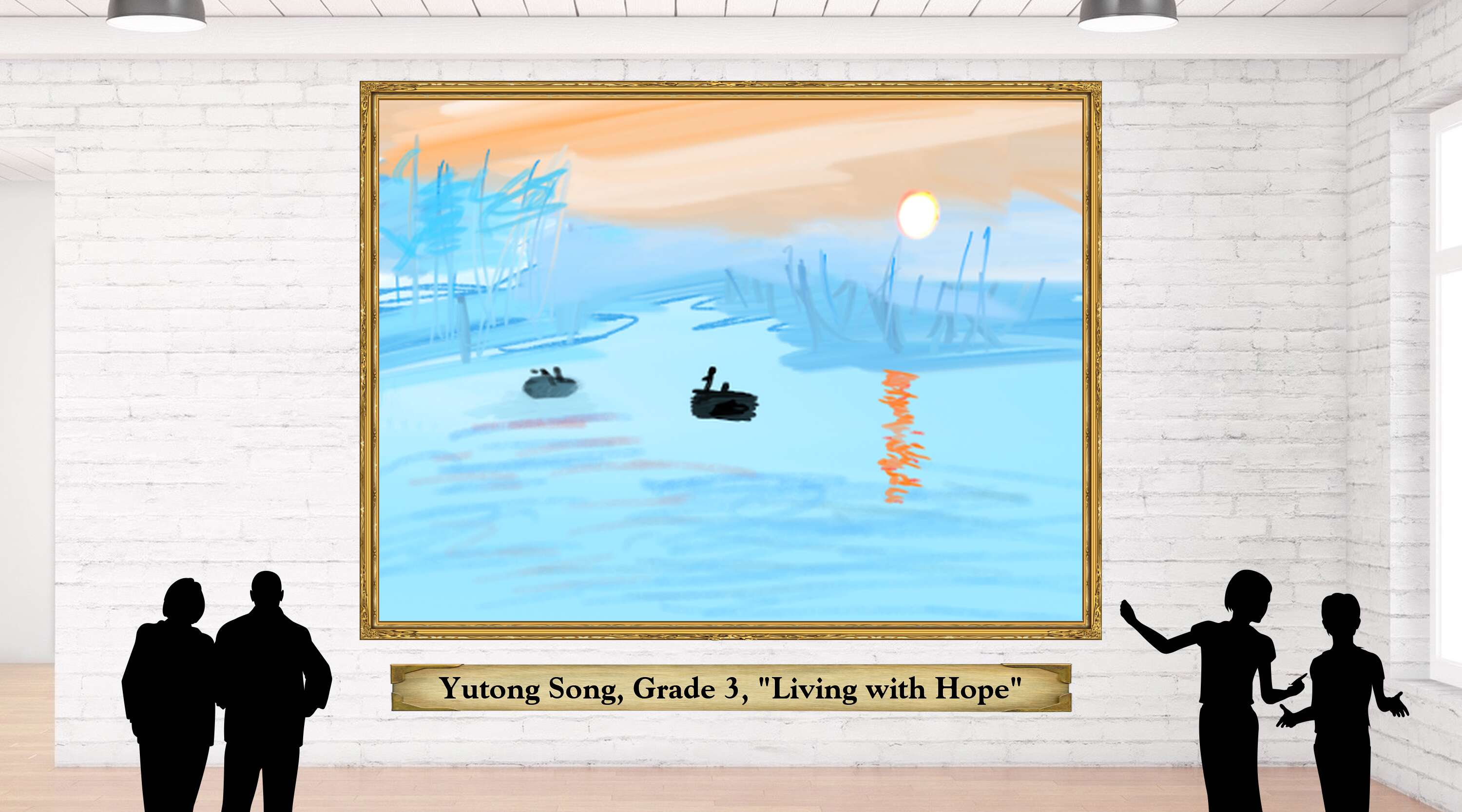 Yutong Song, Grade 3, &quot;Living with Hope&quot;