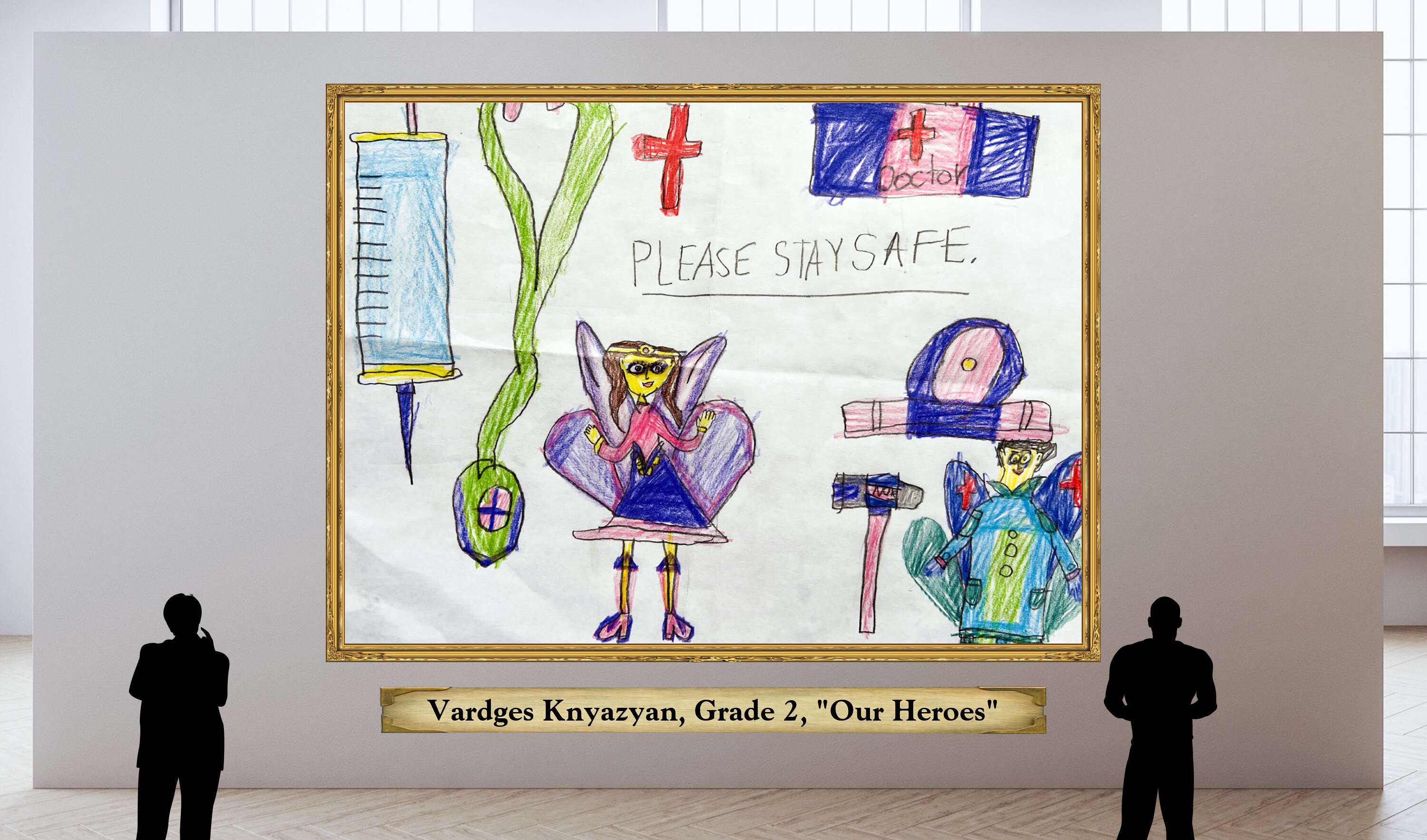 Vardges Knyazyan, Grade 2, &quot;Our Heroes&quot;