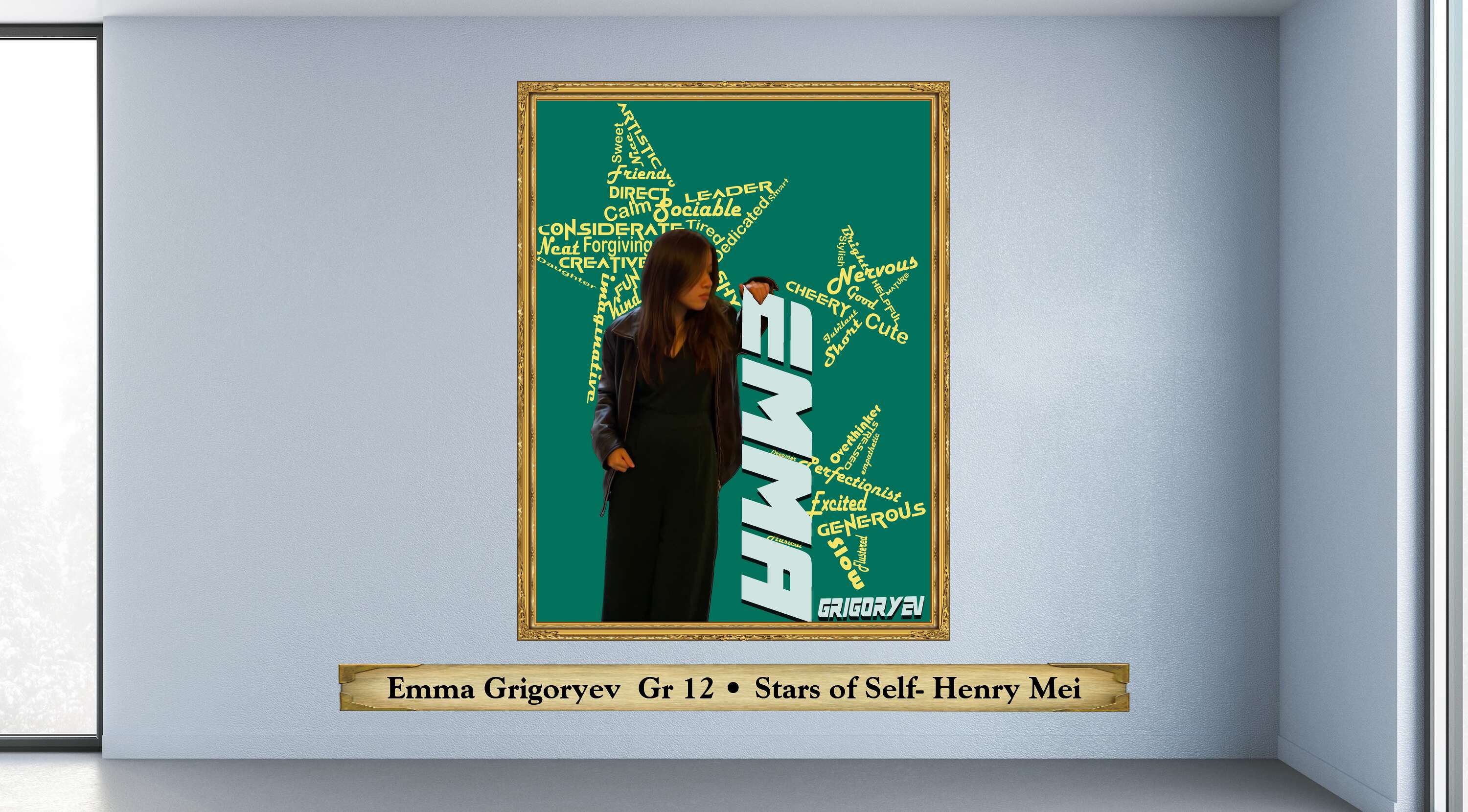 Emma Grigoryev  Gr 12 • Stars of Self- Henry Mei