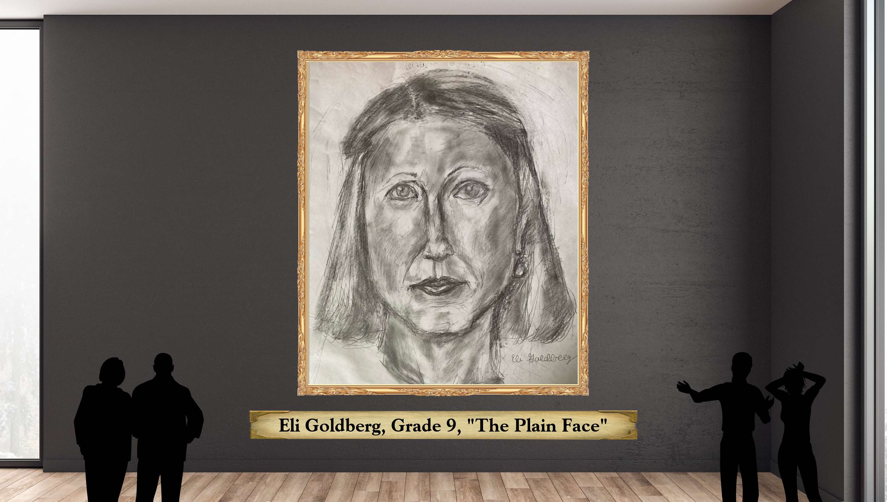 Eli Goldberg, Grade 9, &quot;The Plain Face&quot;