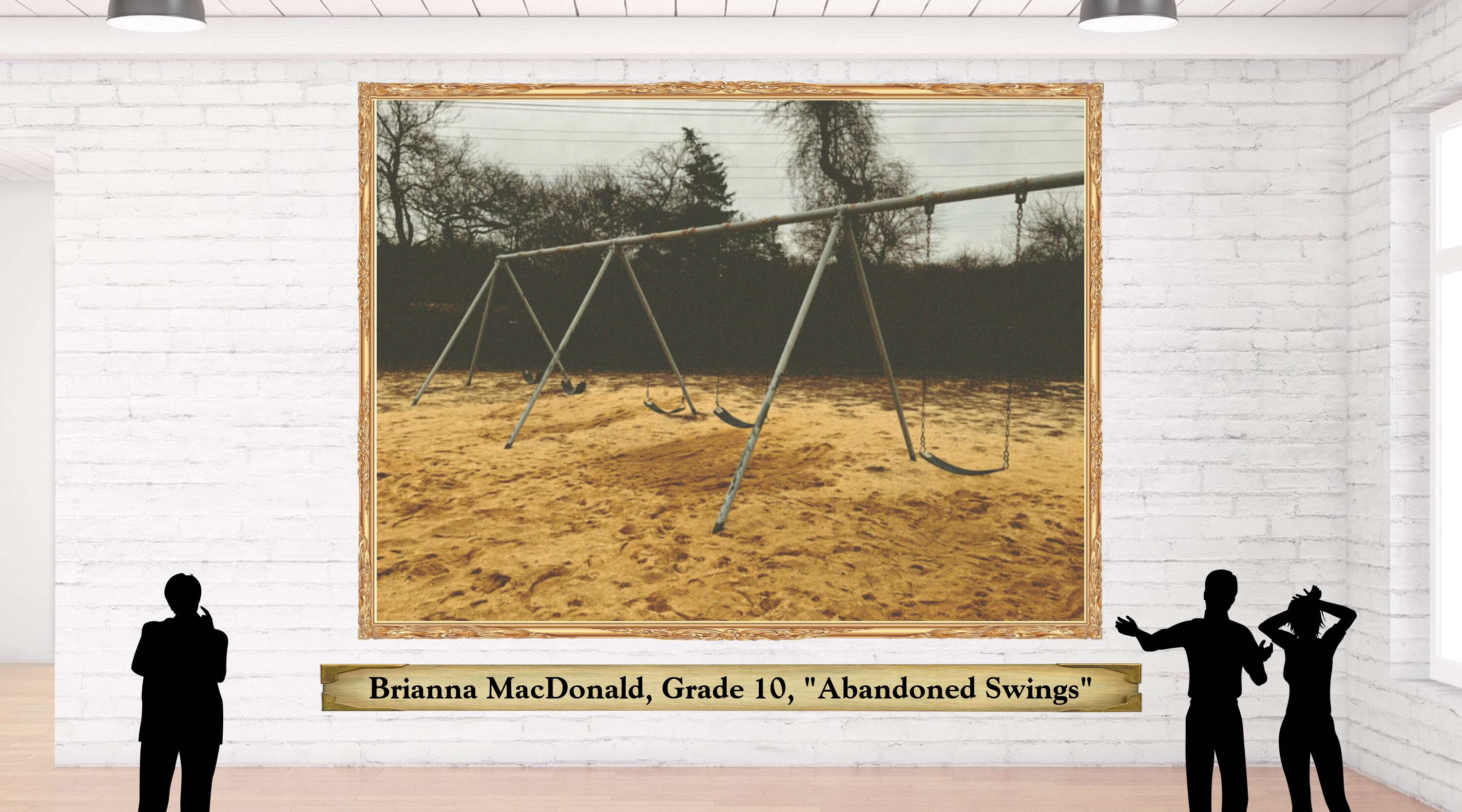 Brianna MacDonald, Grade 10, &quot;Abandoned Swings&quot;