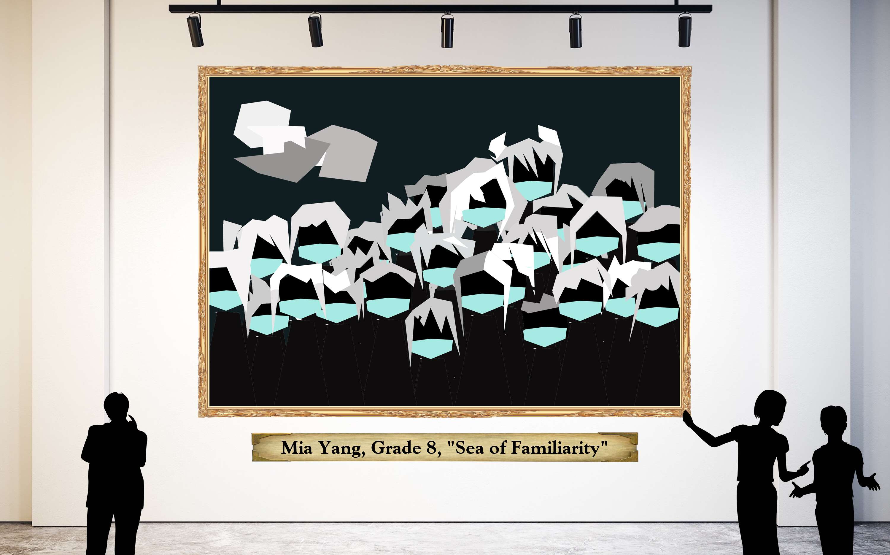 Mia Yang, Grade 8, &quot;Sea of Familiarity&quot;