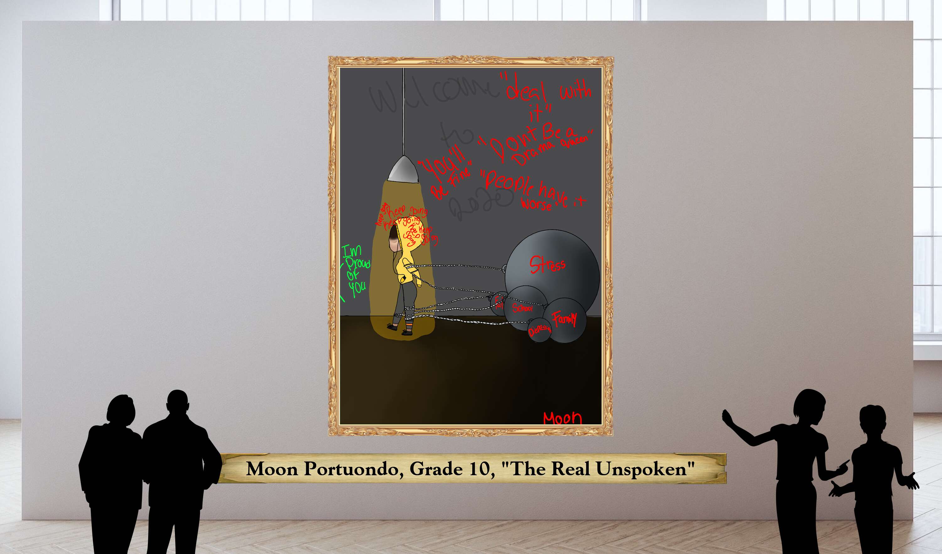 Moon Portuondo, Grade 10, &quot;The Real Unspoken&quot;