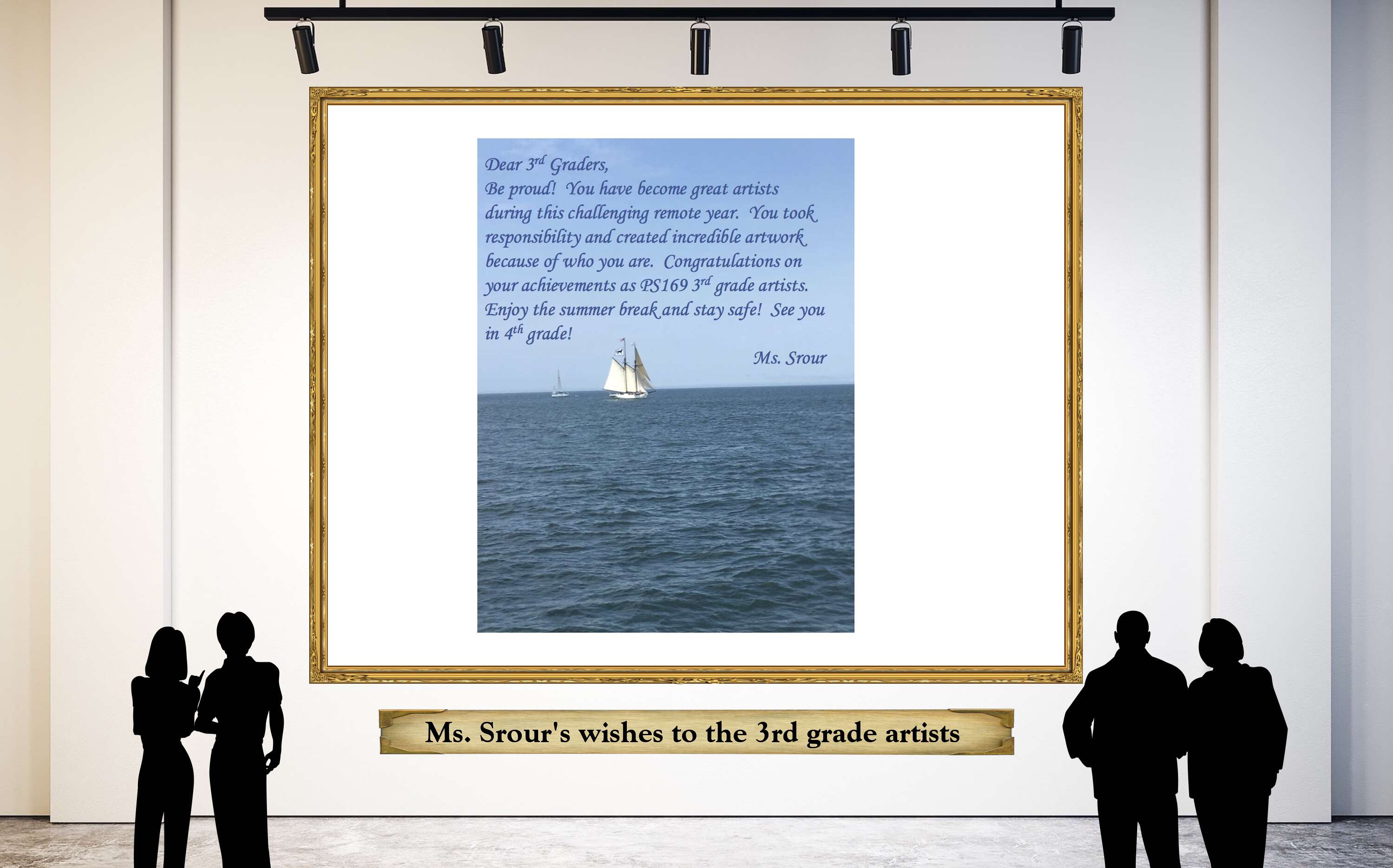 Ms. Srour&#039;s wishes to the 3rd grade artists 