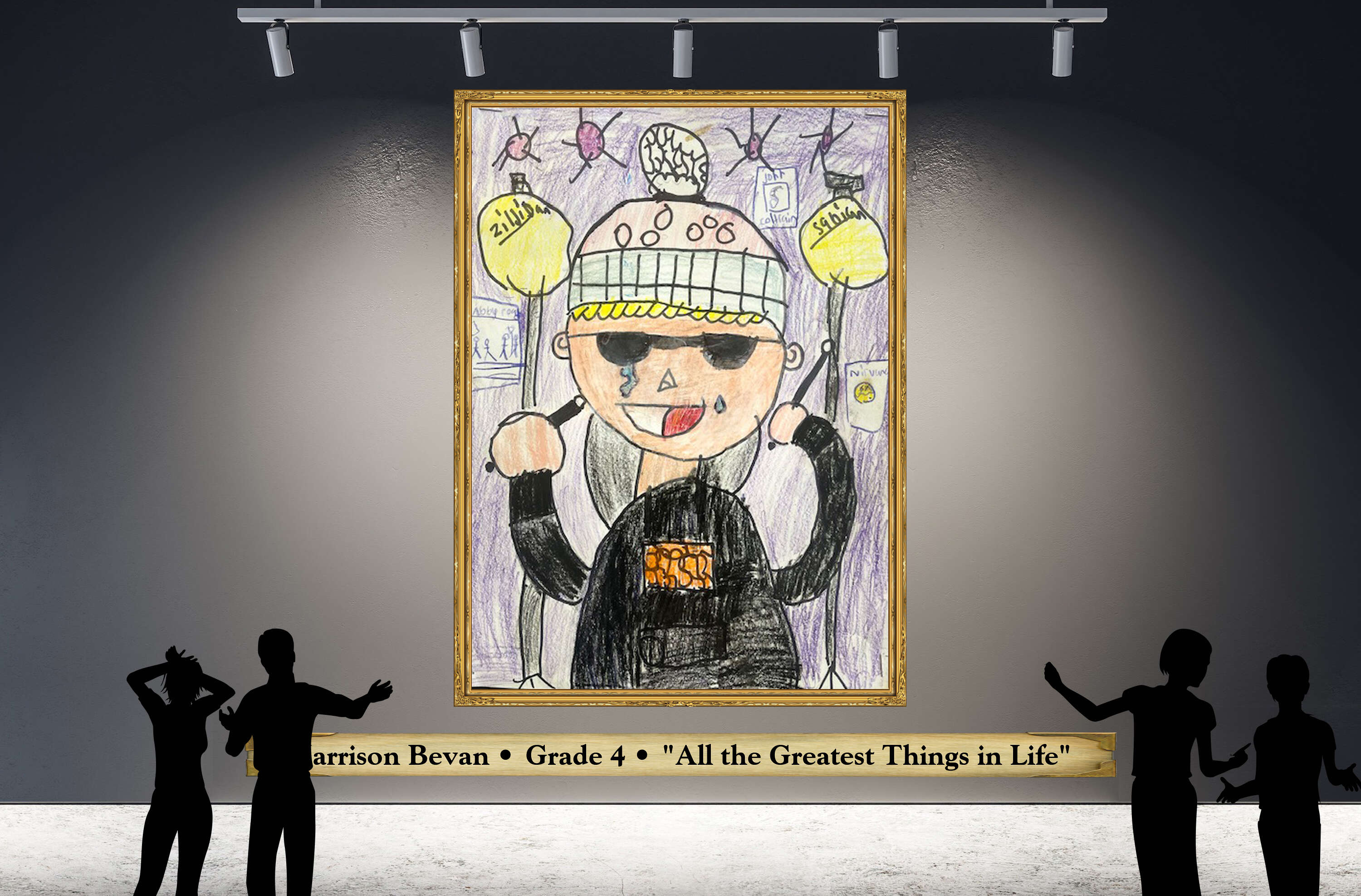 Harrison Bevan • Grade 4 • &quot;All the Greatest Things in Life&quot;