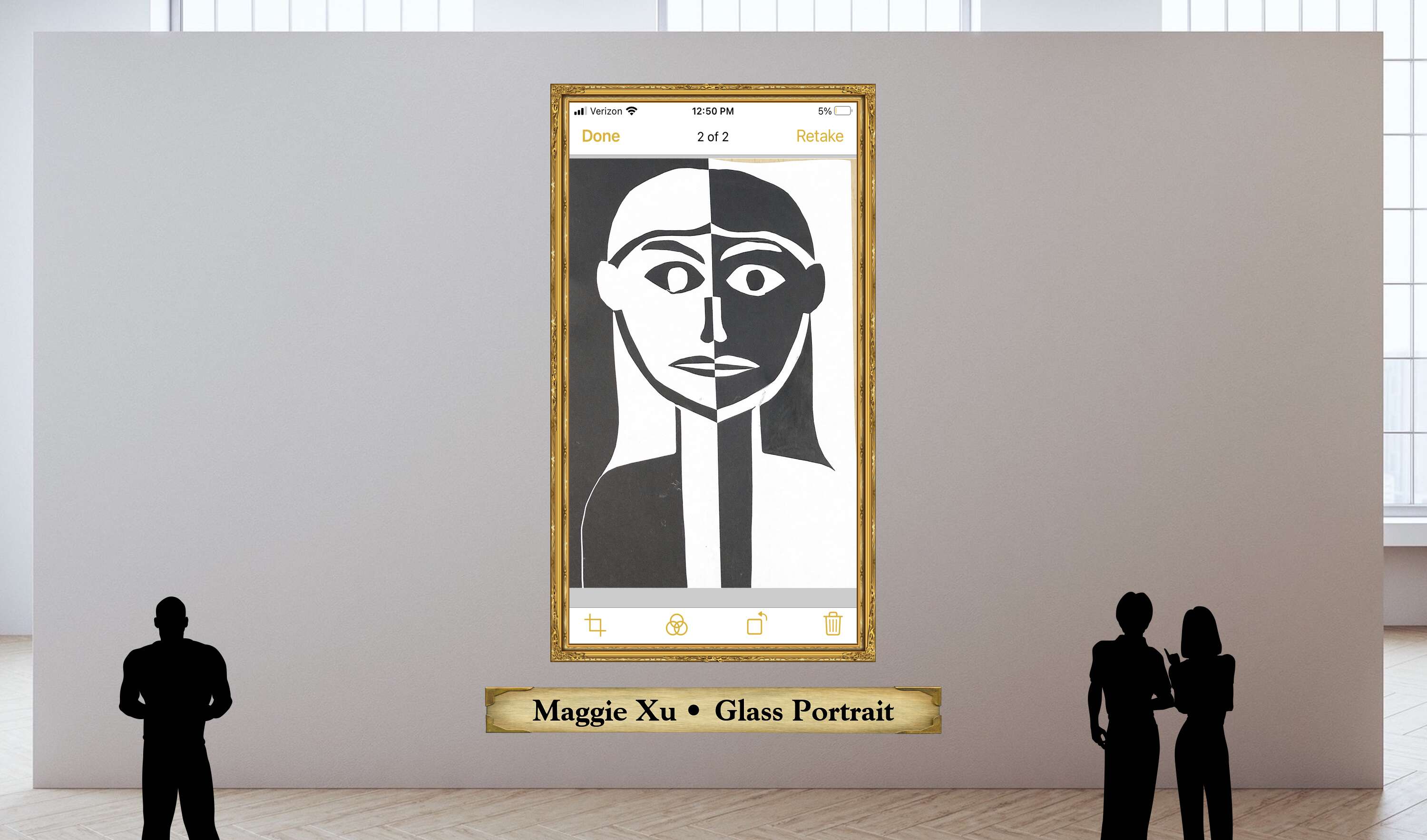Maggie Xu • Glass Portrait