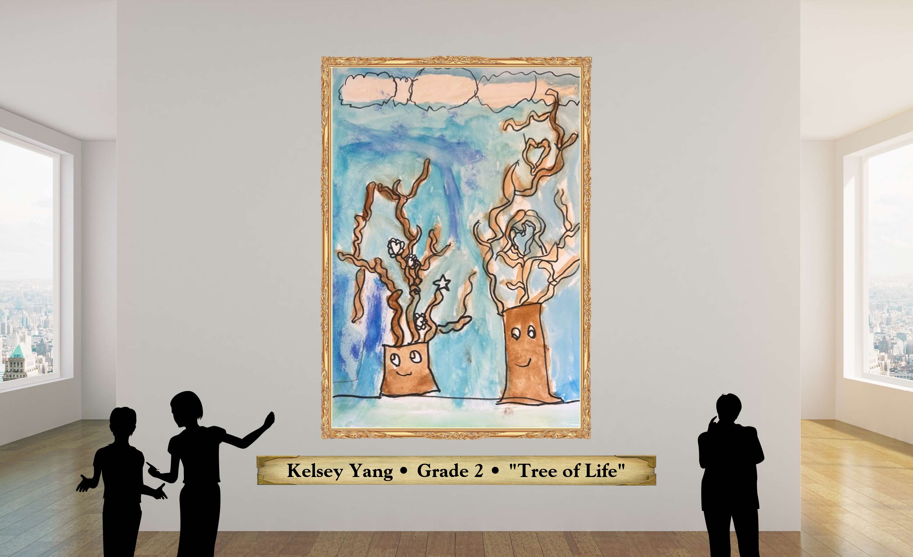 Kelsey Yang • Grade 2 • &quot;Tree of Life&quot;