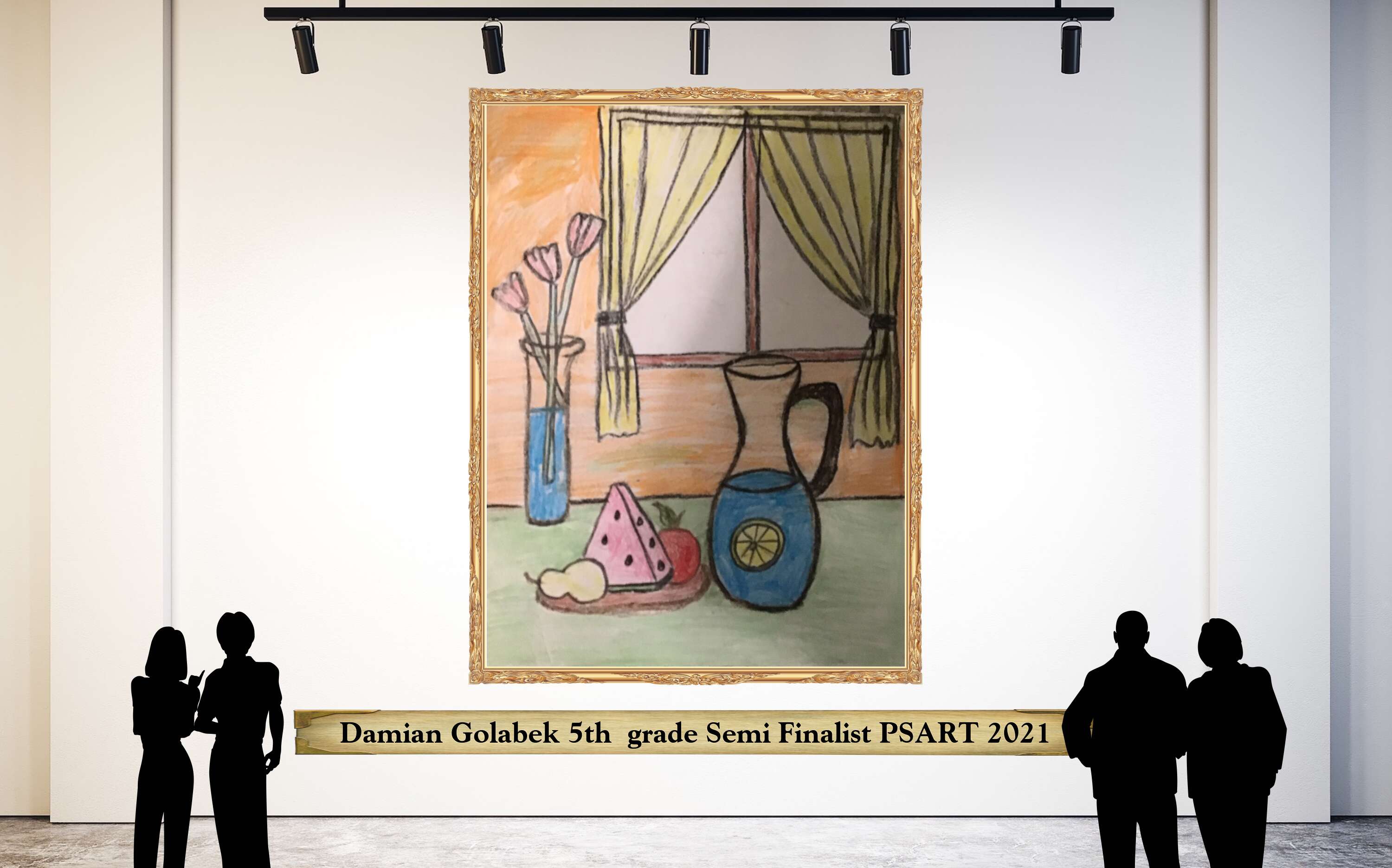 Damian Golabek 5th  grade Semi Finalist PSART 2021