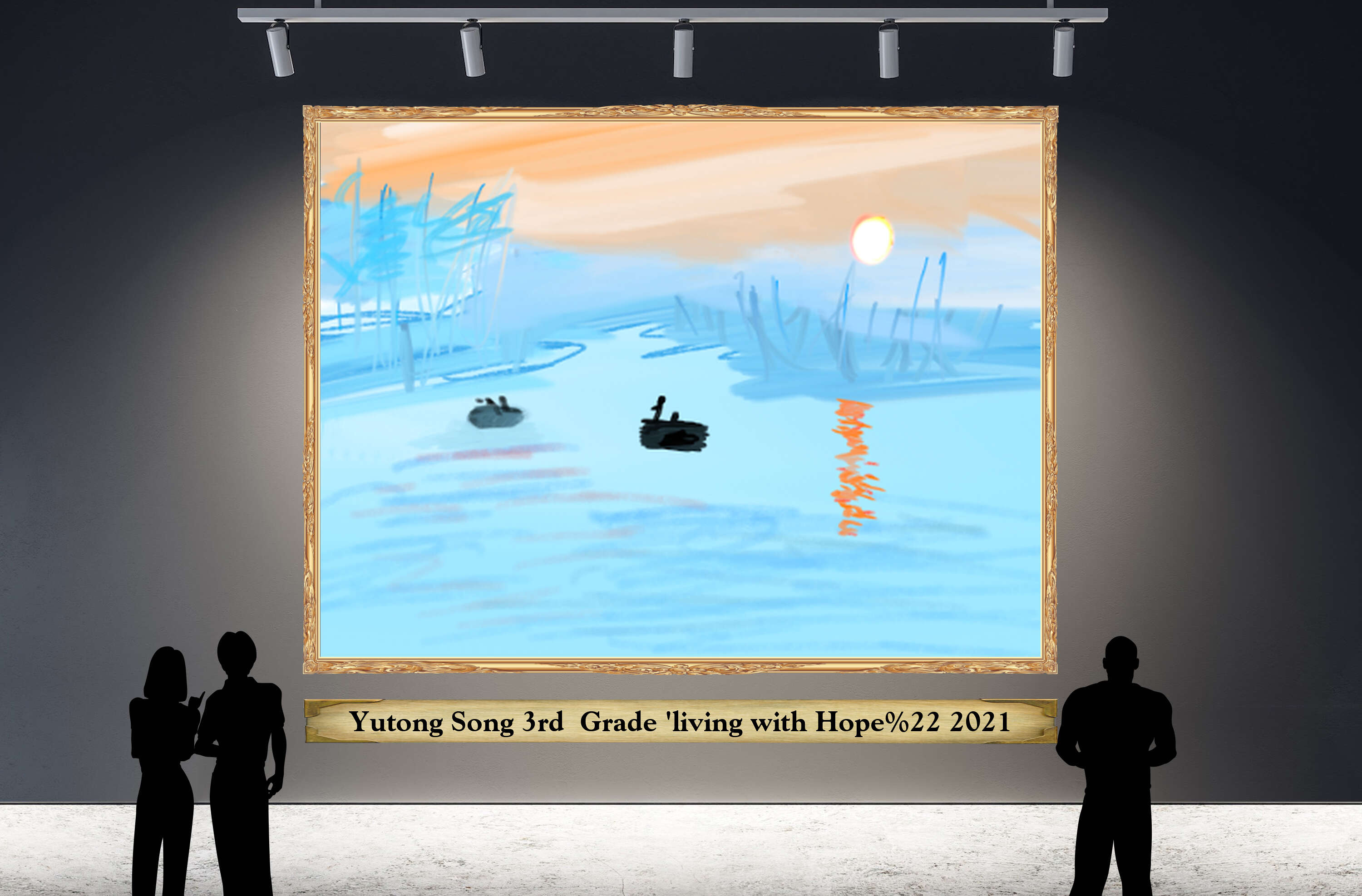 Yutong Song 3rd  Grade &#039;living with Hope%22 2021