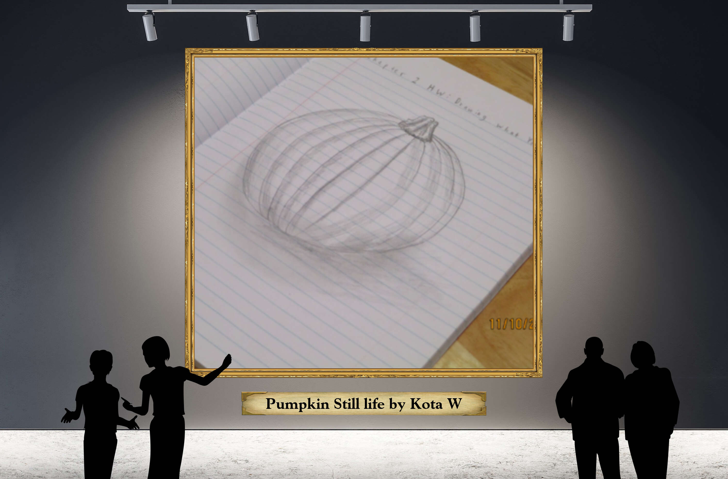 Pumpkin Still life by Kota W