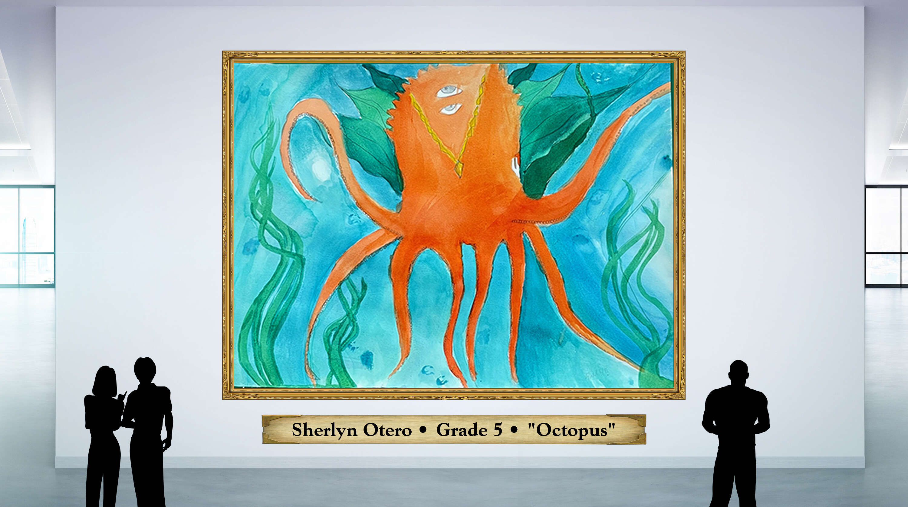 Sherlyn Otero • Grade 5 • &quot;Octopus&quot;