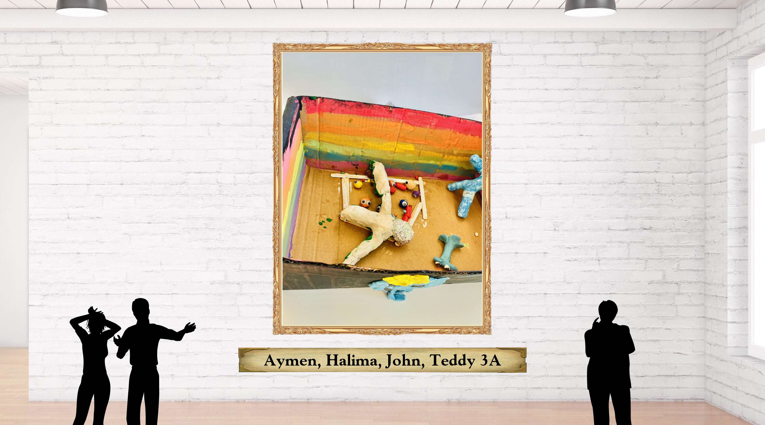 Aymen, Halima, John, Teddy 3A