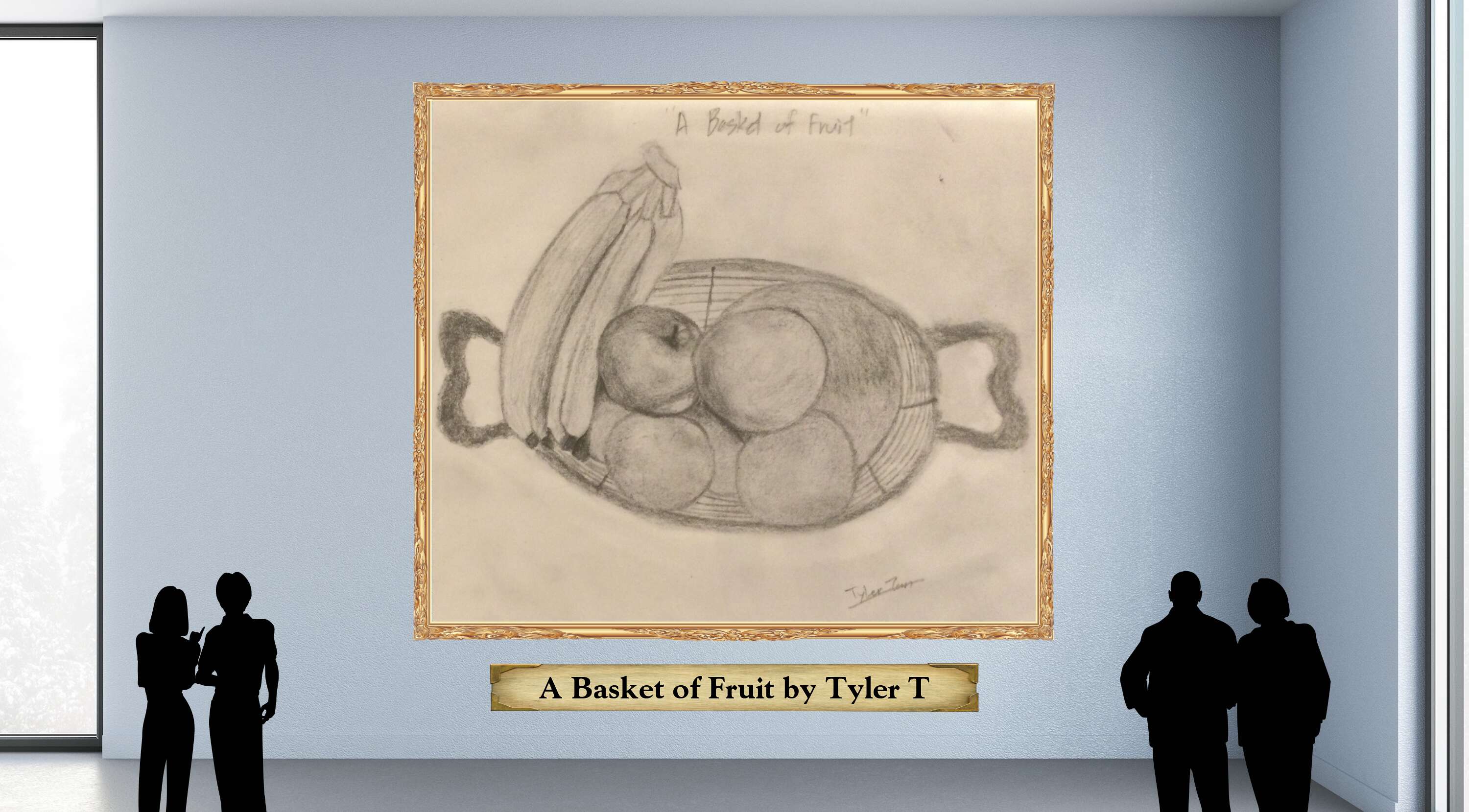 A Basket of Fruit by Tyler T