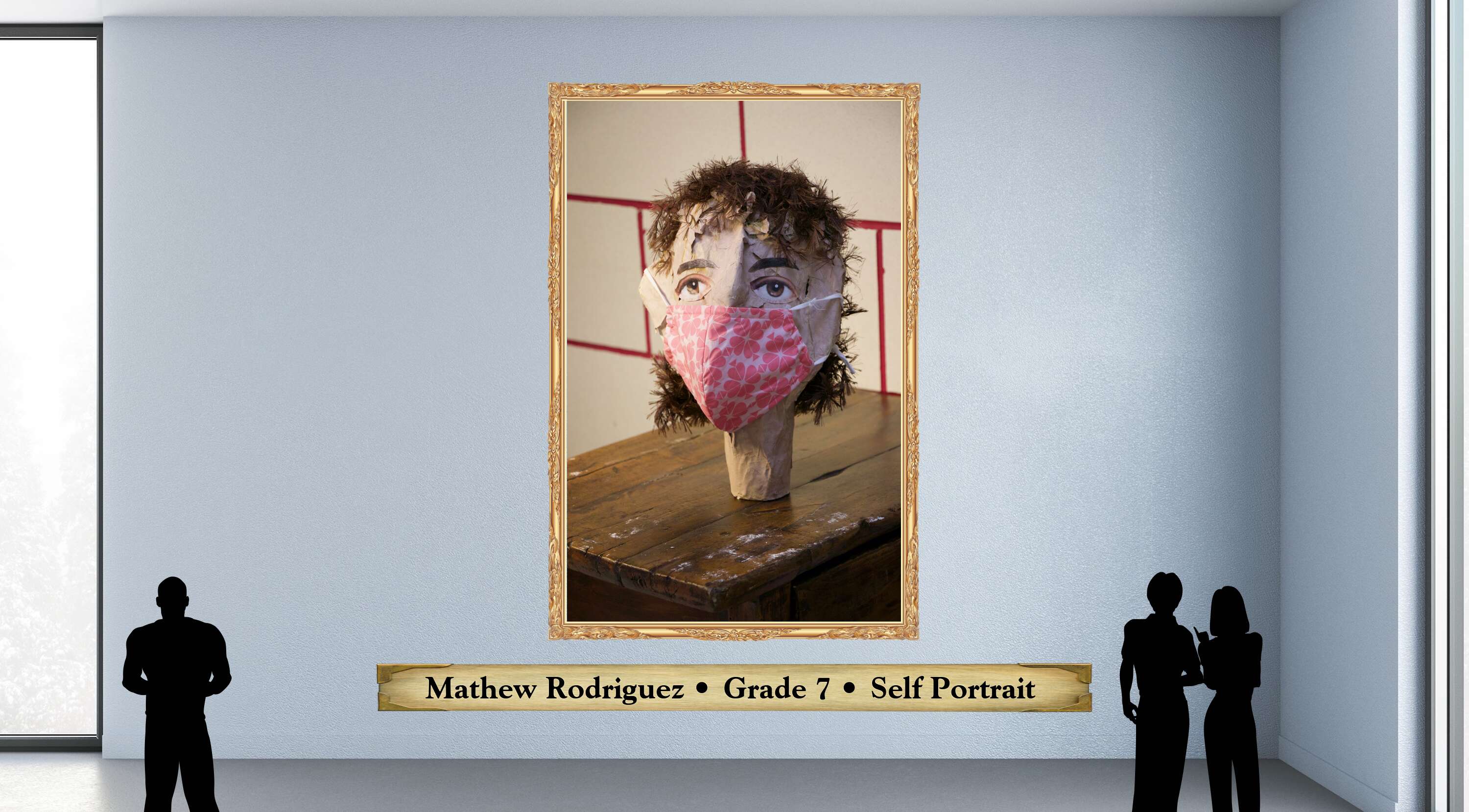Mathew Rodriguez • Grade 7 • Self Portrait 